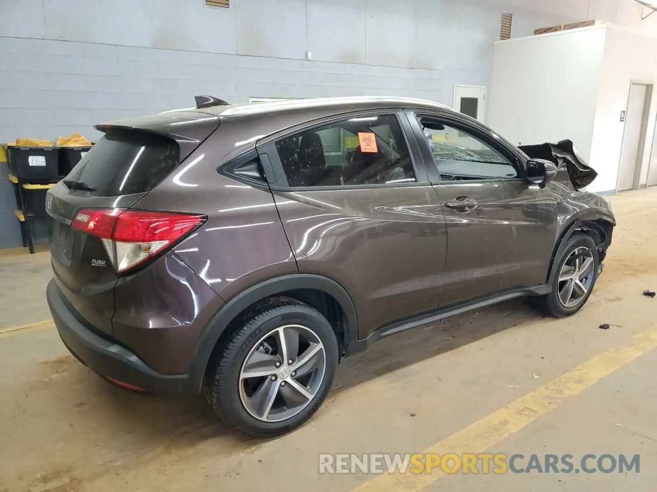 3 Фотография поврежденного автомобиля 3CZRU5H5XMM711825 HONDA HR-V 2021