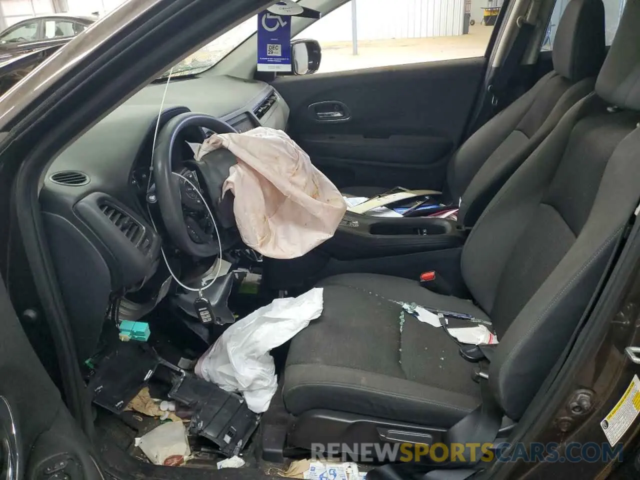 7 Фотография поврежденного автомобиля 3CZRU5H5XMM711825 HONDA HR-V 2021