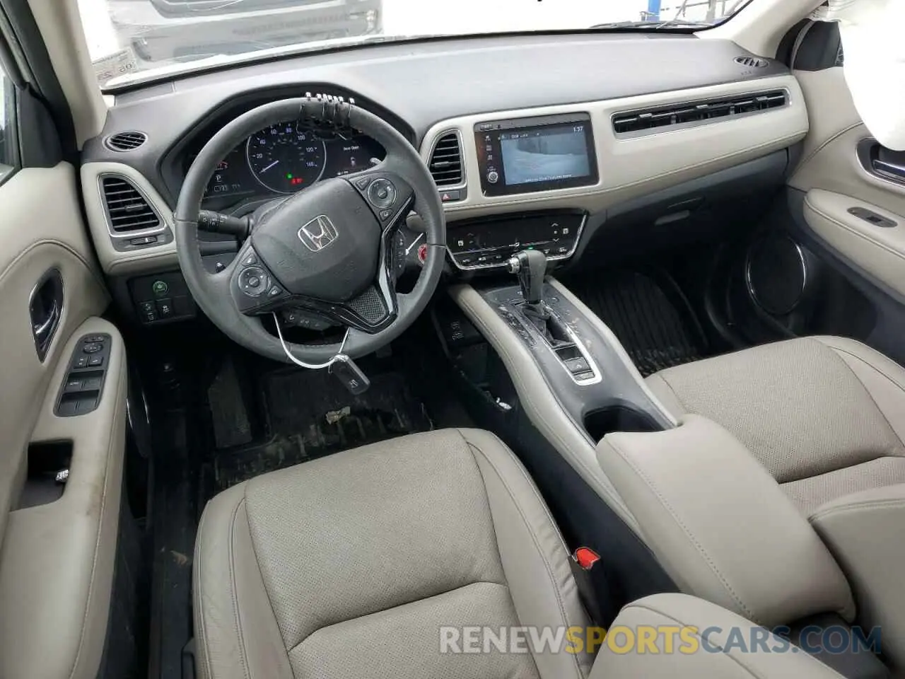 8 Фотография поврежденного автомобиля 3CZRU5H71MM703968 HONDA HR-V 2021