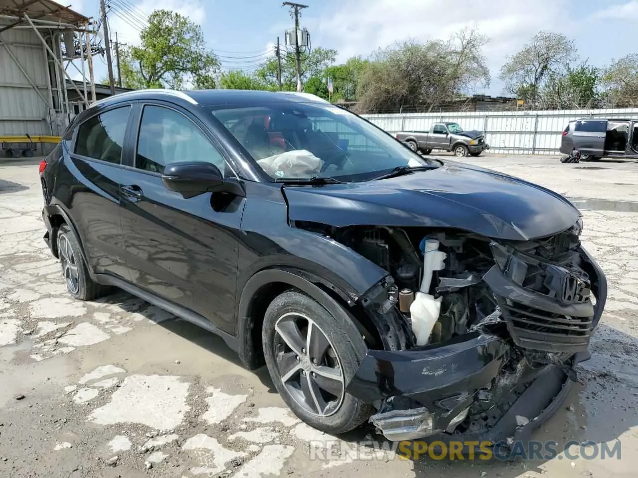 4 Фотография поврежденного автомобиля 3CZRU5H74MM709201 HONDA HR-V 2021