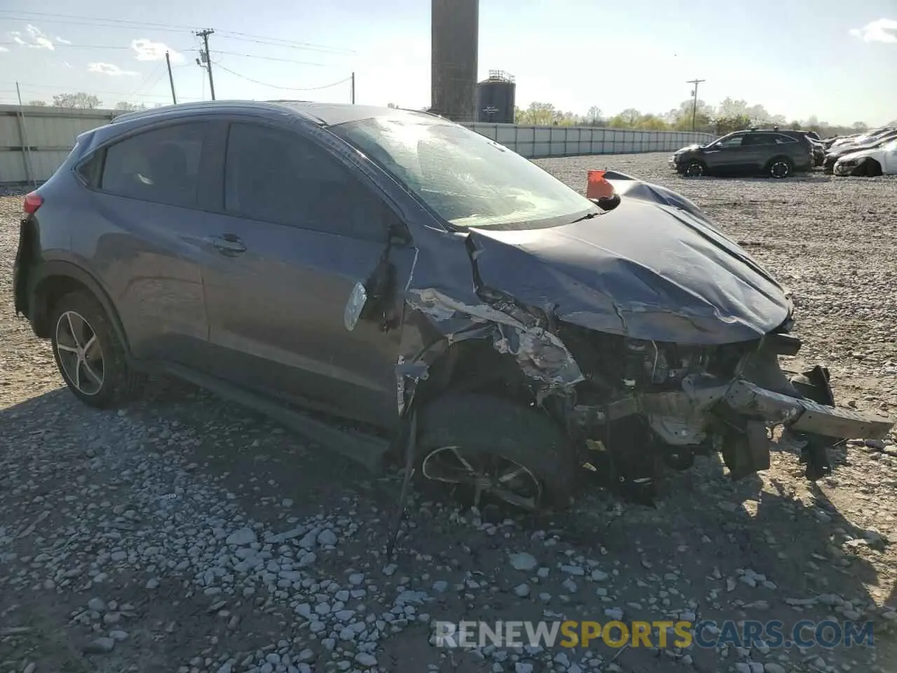 4 Photograph of a damaged car 3CZRU5H76MM709040 HONDA HR-V 2021