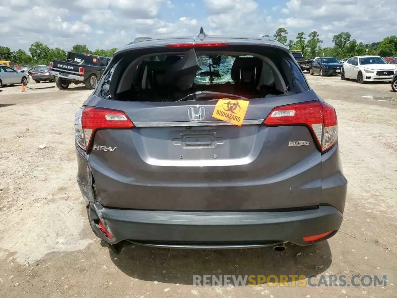 6 Photograph of a damaged car 3CZRU5H79MM704687 HONDA HR-V 2021