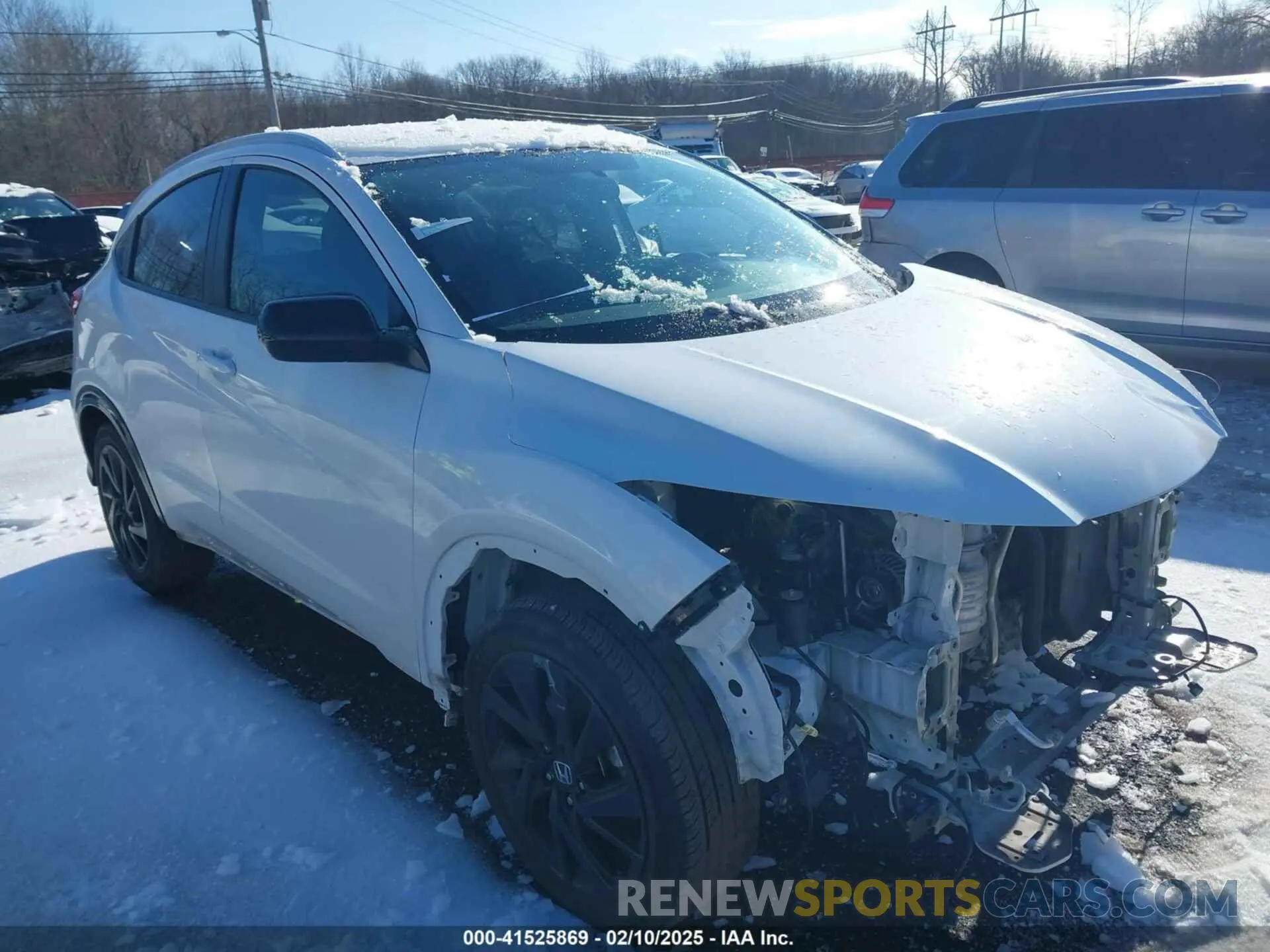 17 Фотография поврежденного автомобиля 3CZRU6H11MM718889 HONDA HR-V 2021