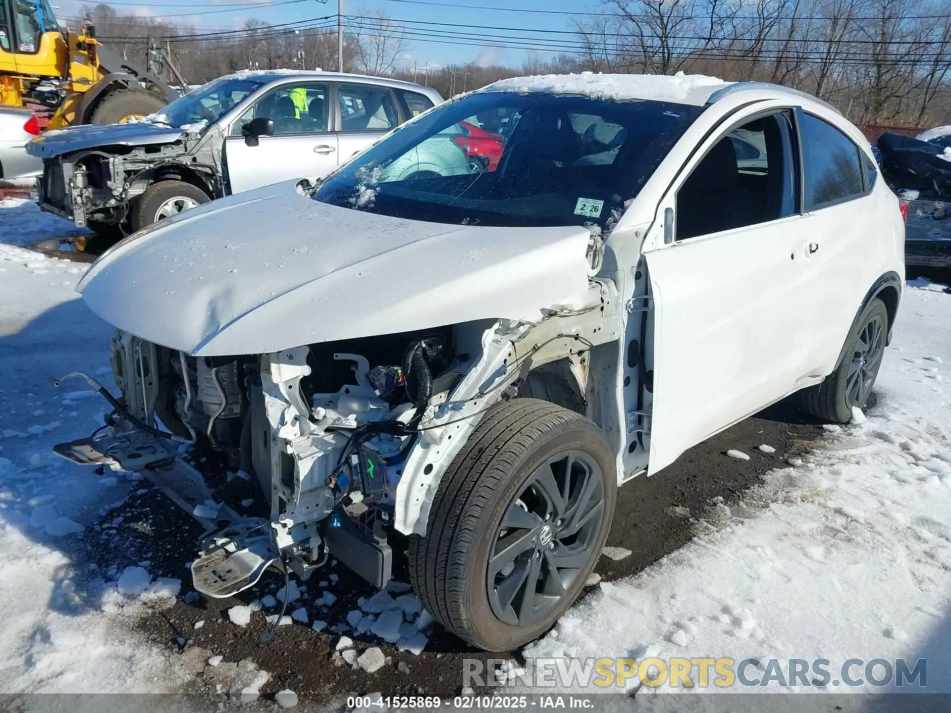6 Фотография поврежденного автомобиля 3CZRU6H11MM718889 HONDA HR-V 2021