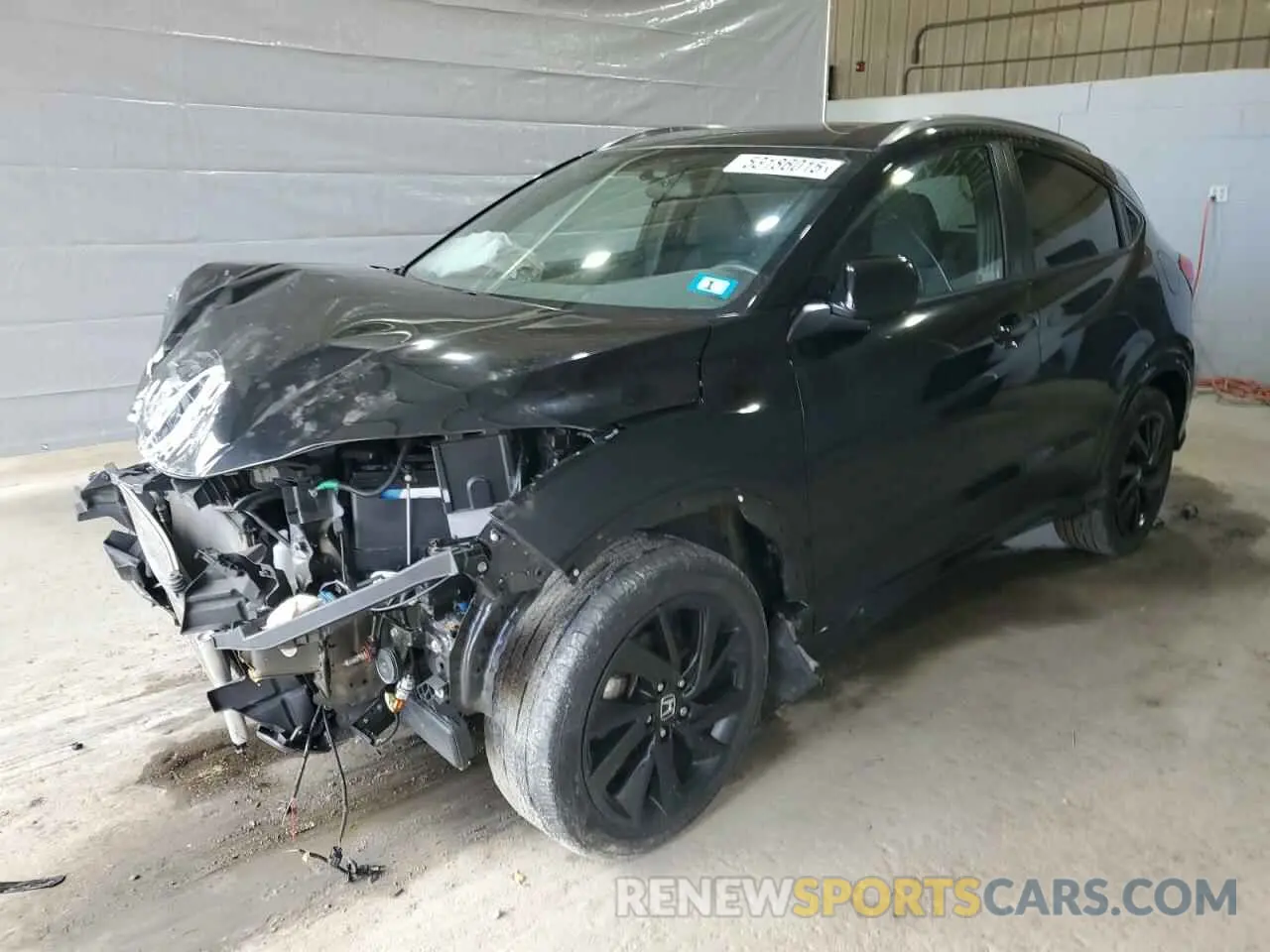 1 Photograph of a damaged car 3CZRU6H12MM730890 HONDA HR-V 2021