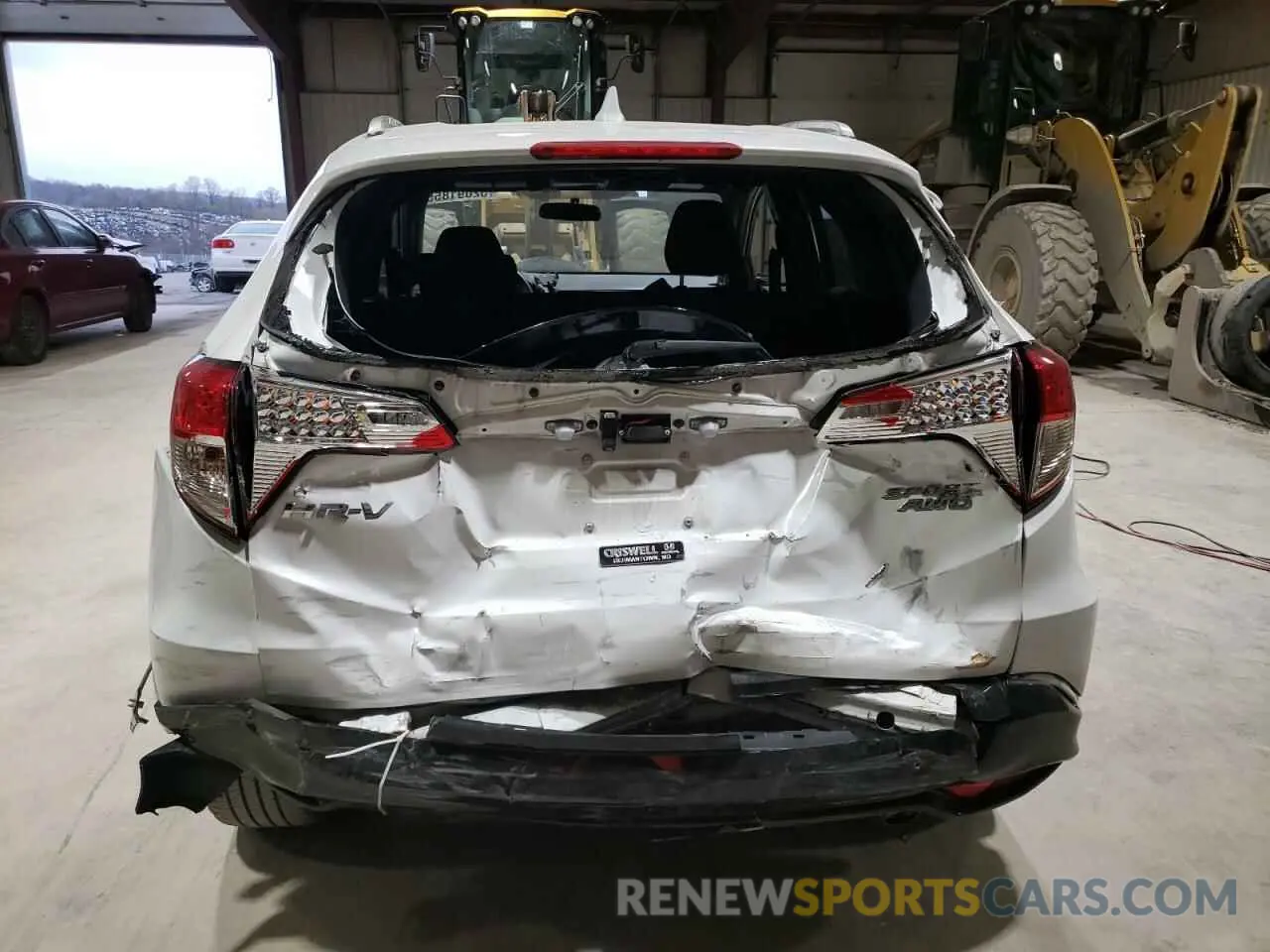 6 Photograph of a damaged car 3CZRU6H13MM723852 HONDA HR-V 2021