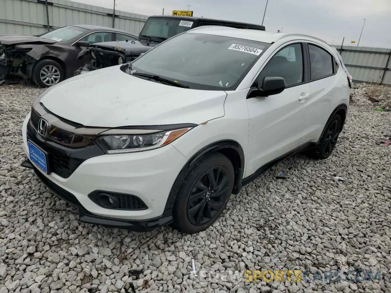 1 Photograph of a damaged car 3CZRU6H15MM738952 HONDA HR-V 2021