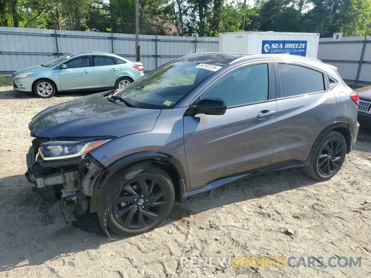 1 Photograph of a damaged car 3CZRU6H17MM743179 HONDA HR-V 2021