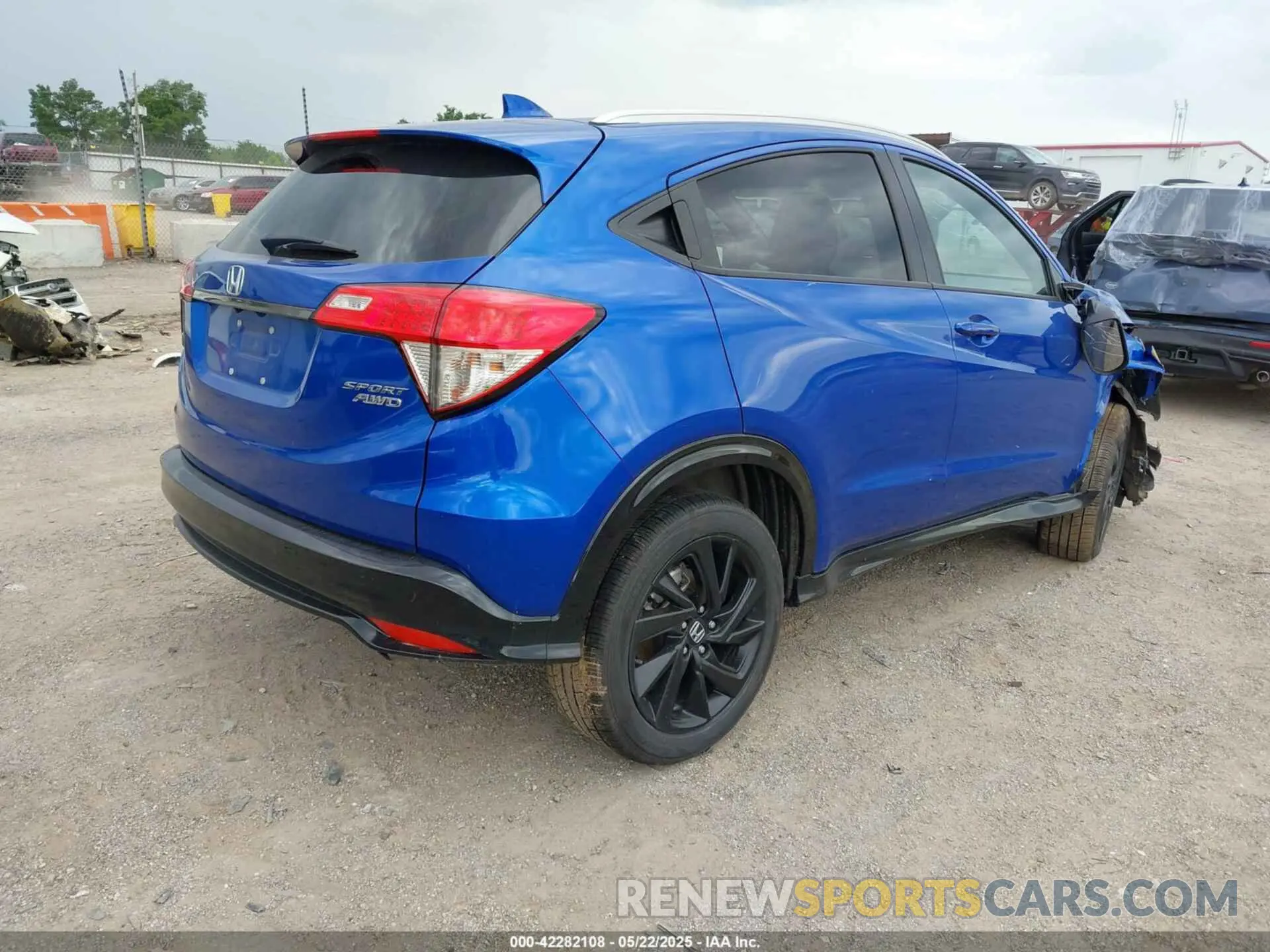 4 Фотография поврежденного автомобиля 3CZRU6H19MM730059 HONDA HR-V 2021