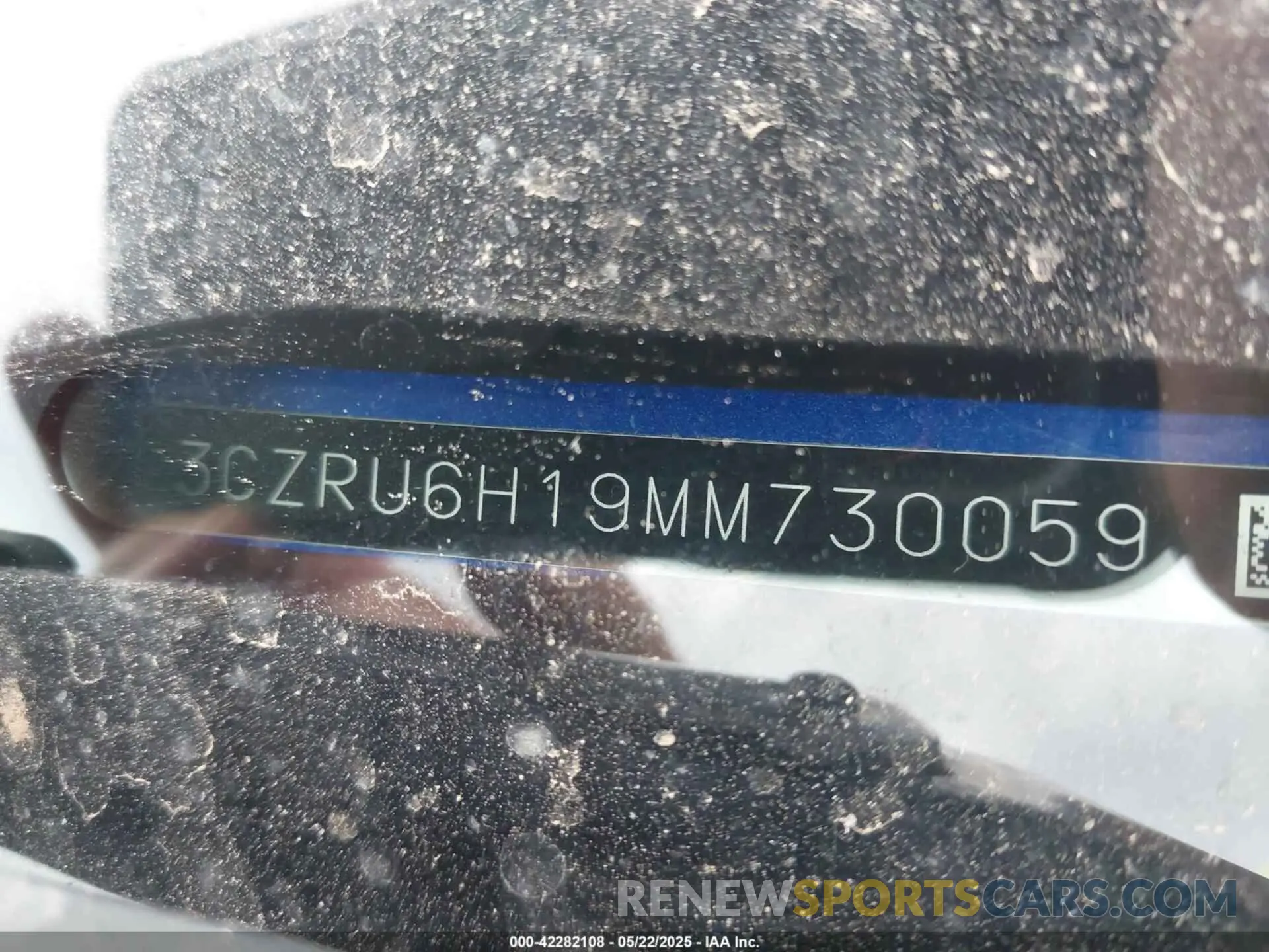 9 Фотография поврежденного автомобиля 3CZRU6H19MM730059 HONDA HR-V 2021