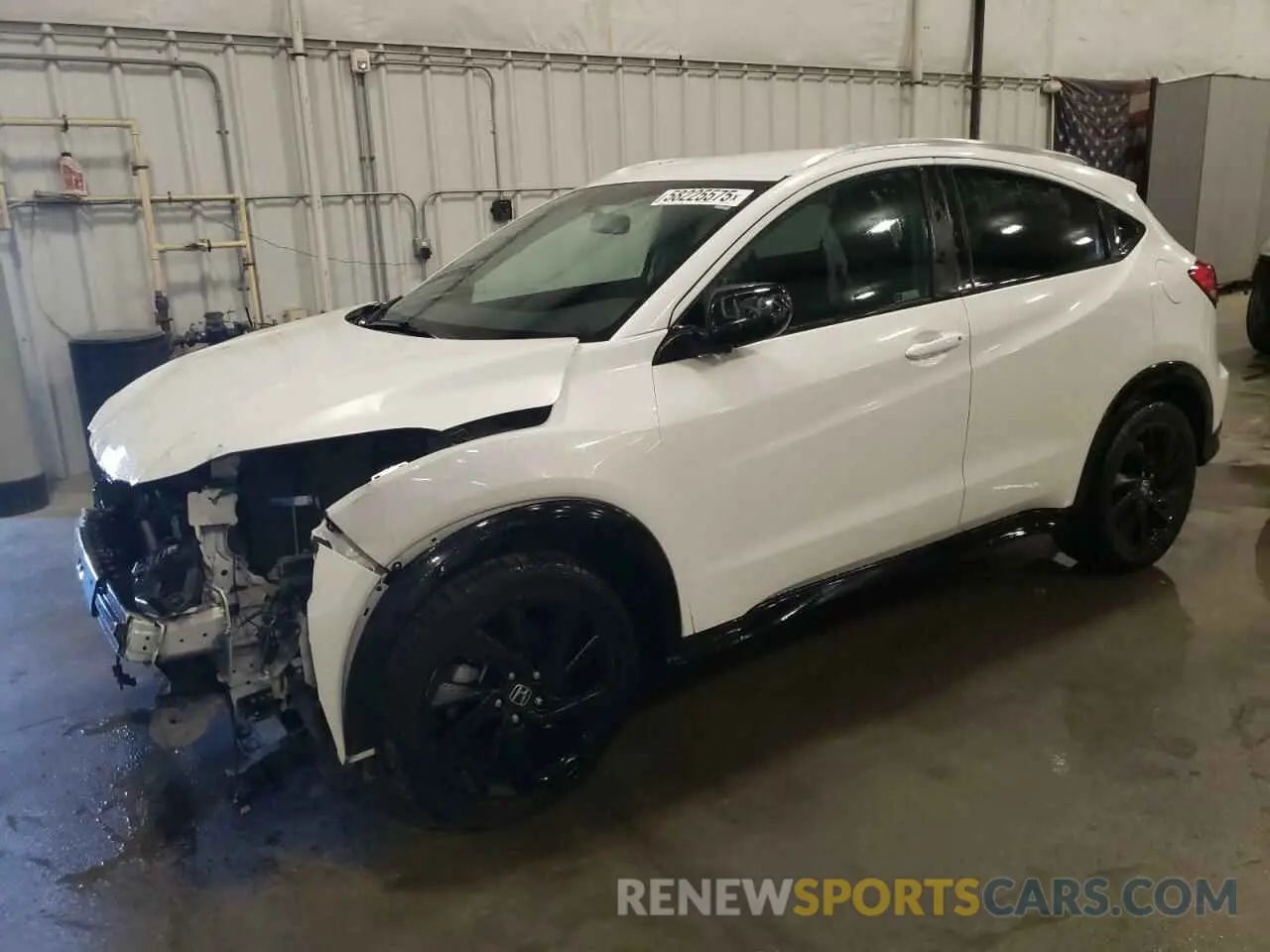 1 Photograph of a damaged car 3CZRU6H1XMM725100 HONDA HR-V 2021