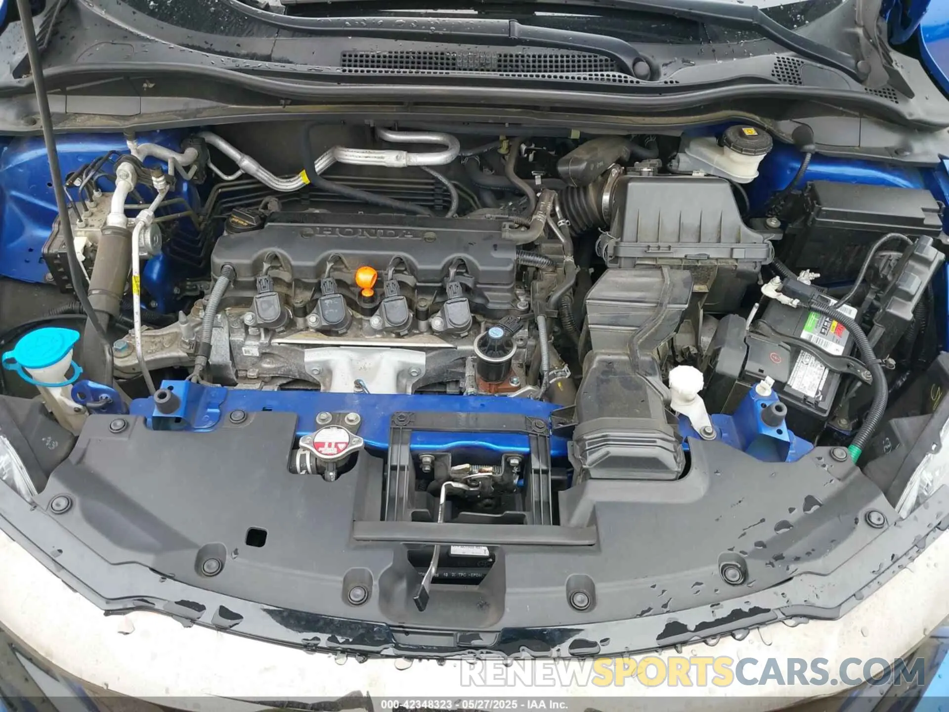 10 Photograph of a damaged car 3CZRU6H1XMM747601 HONDA HR-V 2021