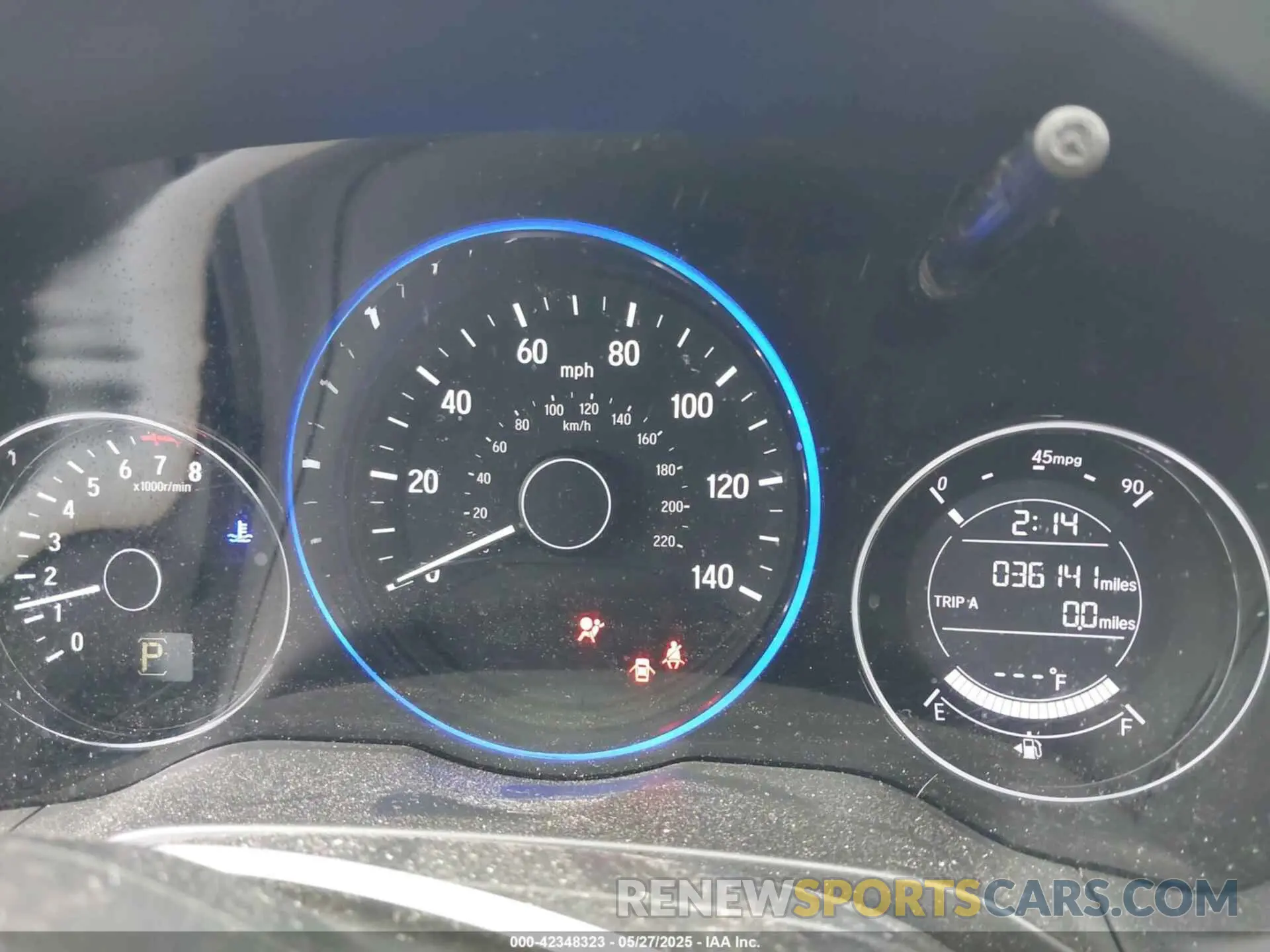 7 Photograph of a damaged car 3CZRU6H1XMM747601 HONDA HR-V 2021