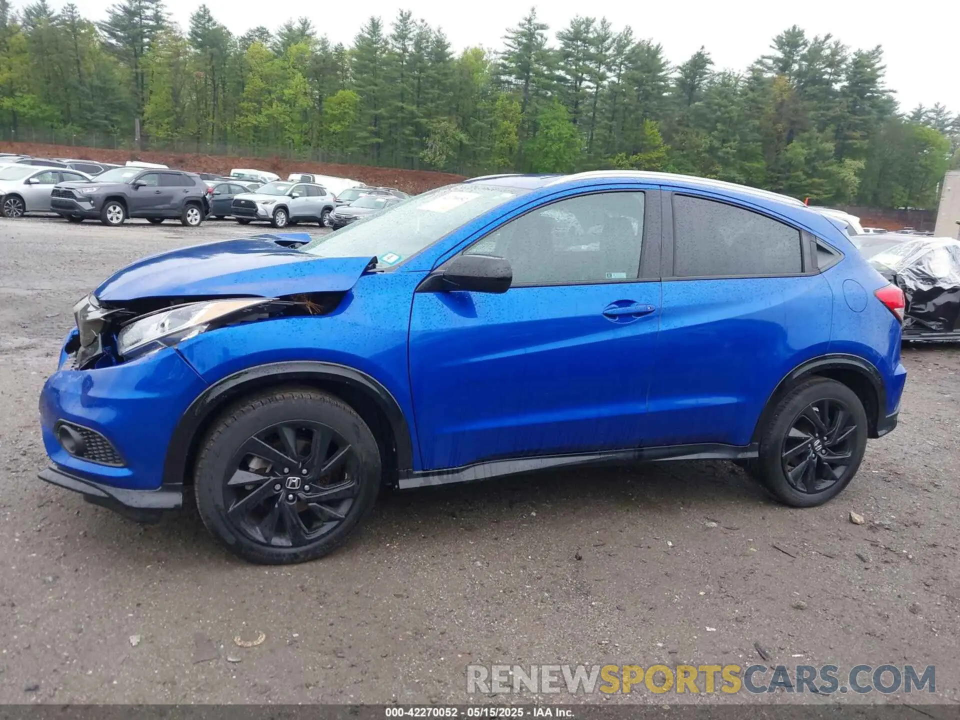 14 Photograph of a damaged car 3CZRU6H1XMM751017 HONDA HR-V 2021