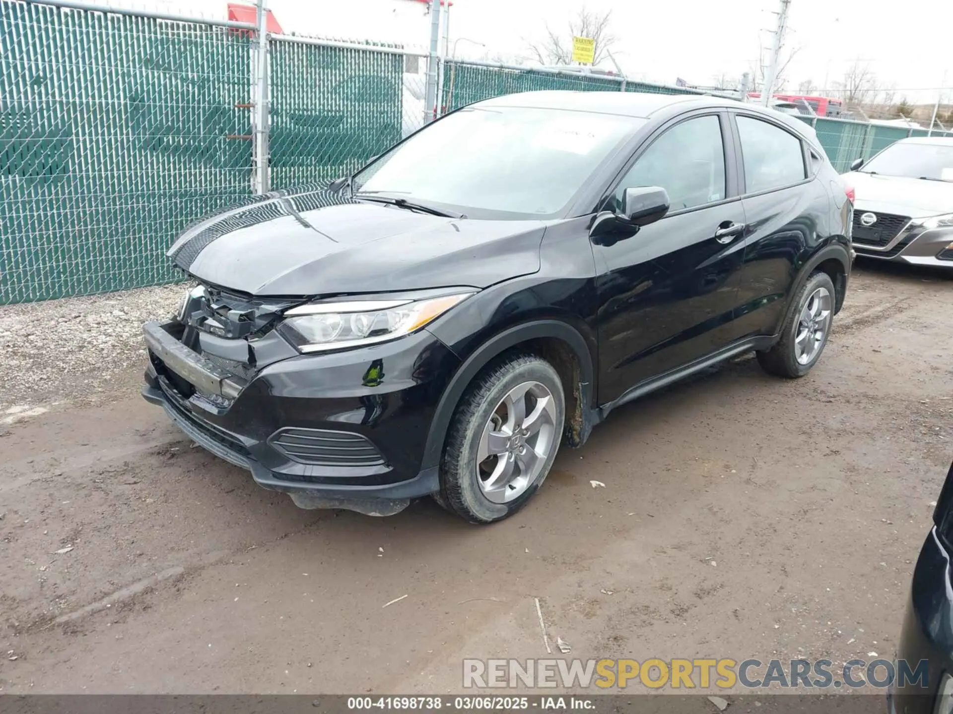 2 Photograph of a damaged car 3CZRU6H30MM711305 HONDA HR-V 2021