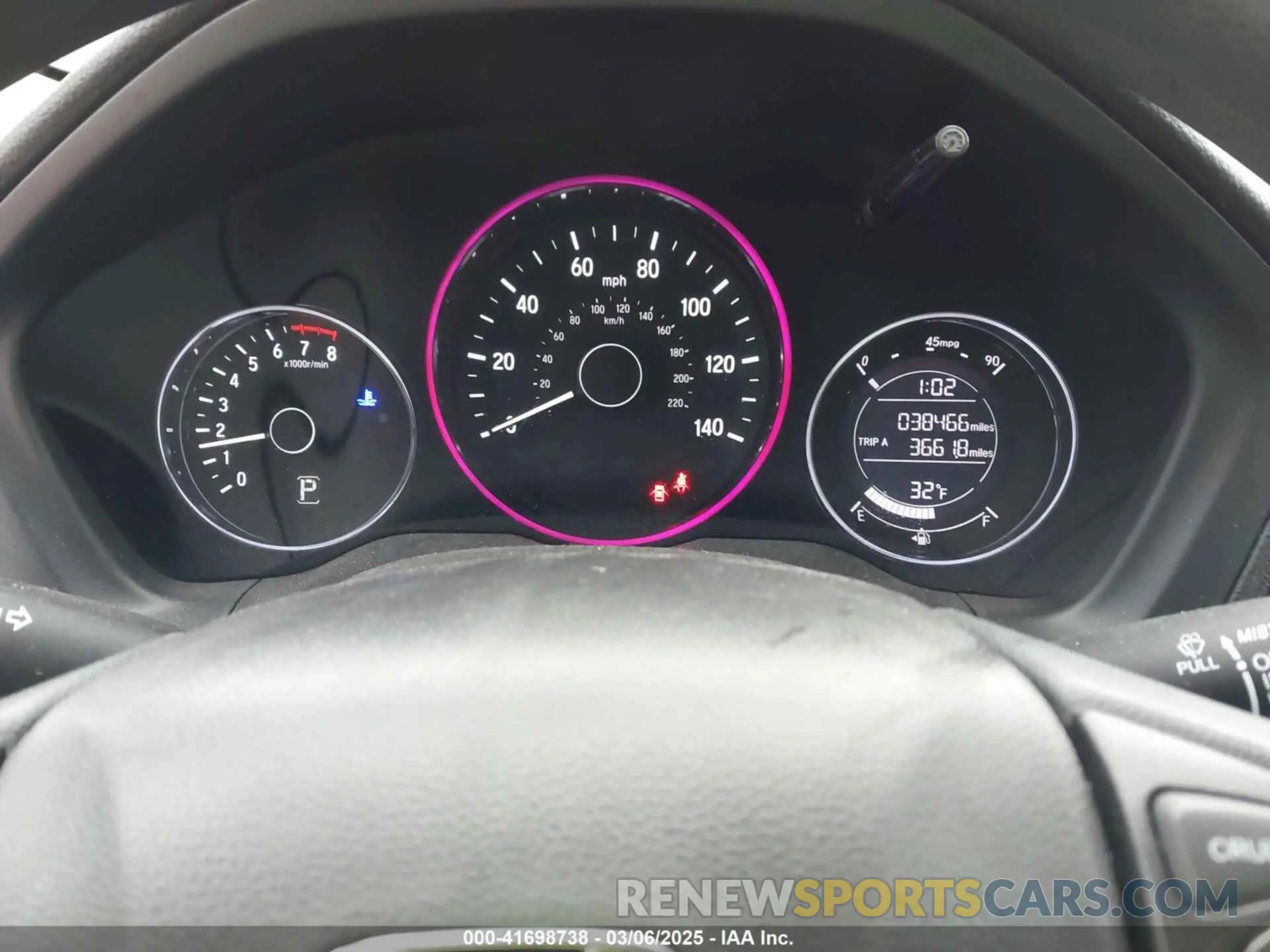 7 Photograph of a damaged car 3CZRU6H30MM711305 HONDA HR-V 2021