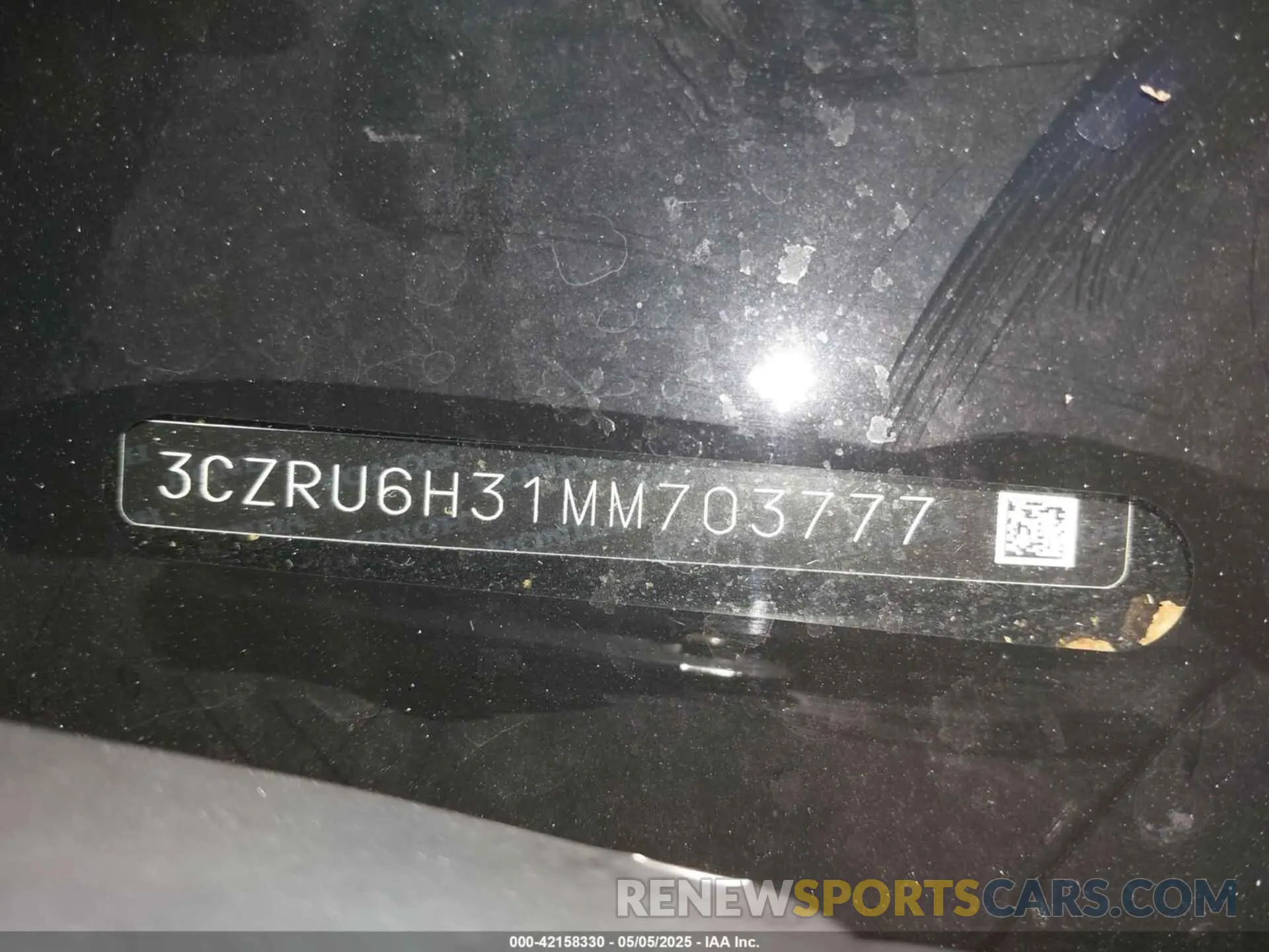 18 Фотография поврежденного автомобиля 3CZRU6H31MM703777 HONDA HR-V 2021
