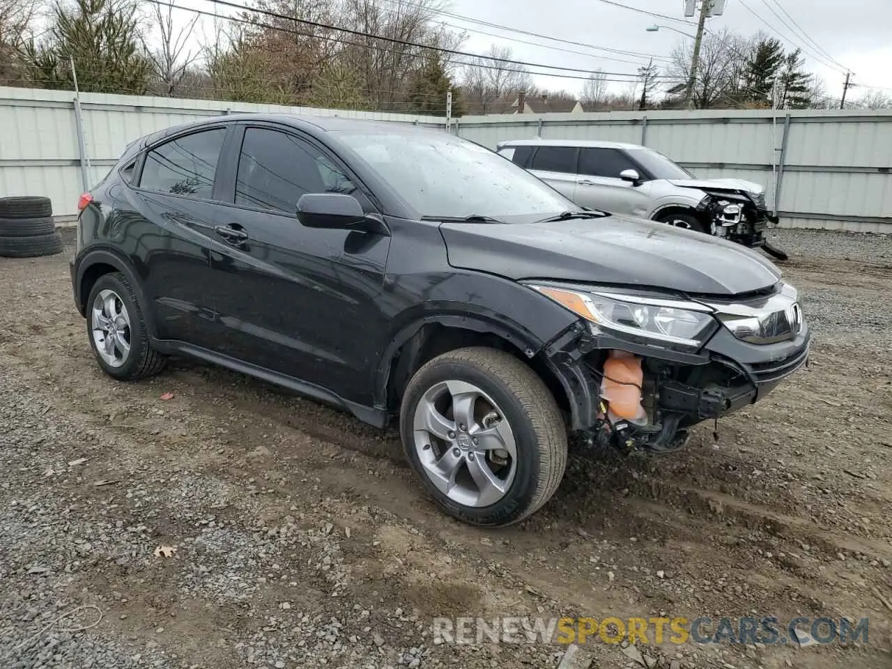 4 Фотография поврежденного автомобиля 3CZRU6H31MM743972 HONDA HR-V 2021
