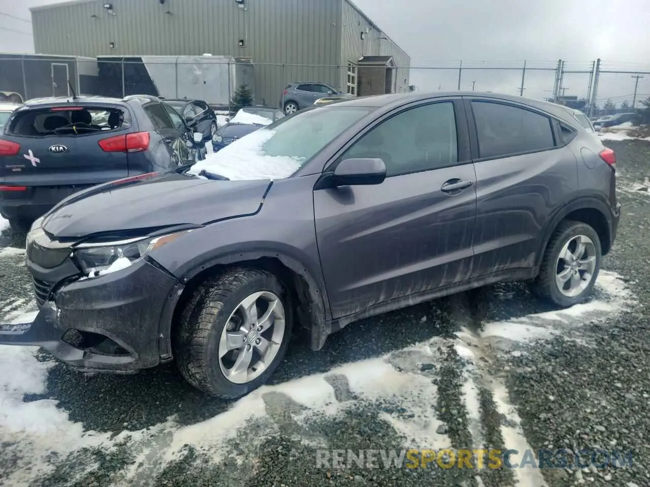 1 Photograph of a damaged car 3CZRU6H32MM105522 HONDA HR-V 2021