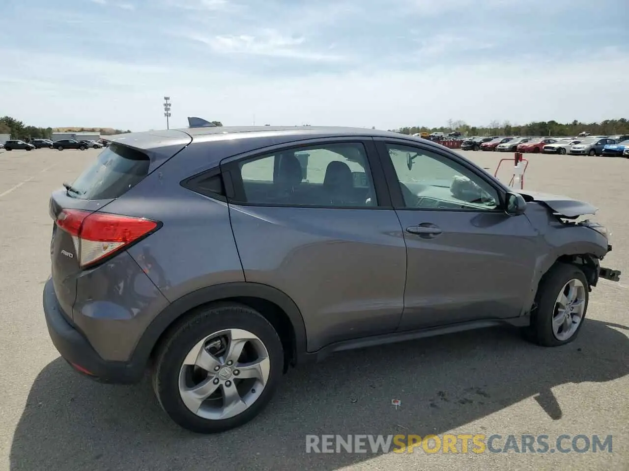 3 Photograph of a damaged car 3CZRU6H32MM707854 HONDA HR-V 2021