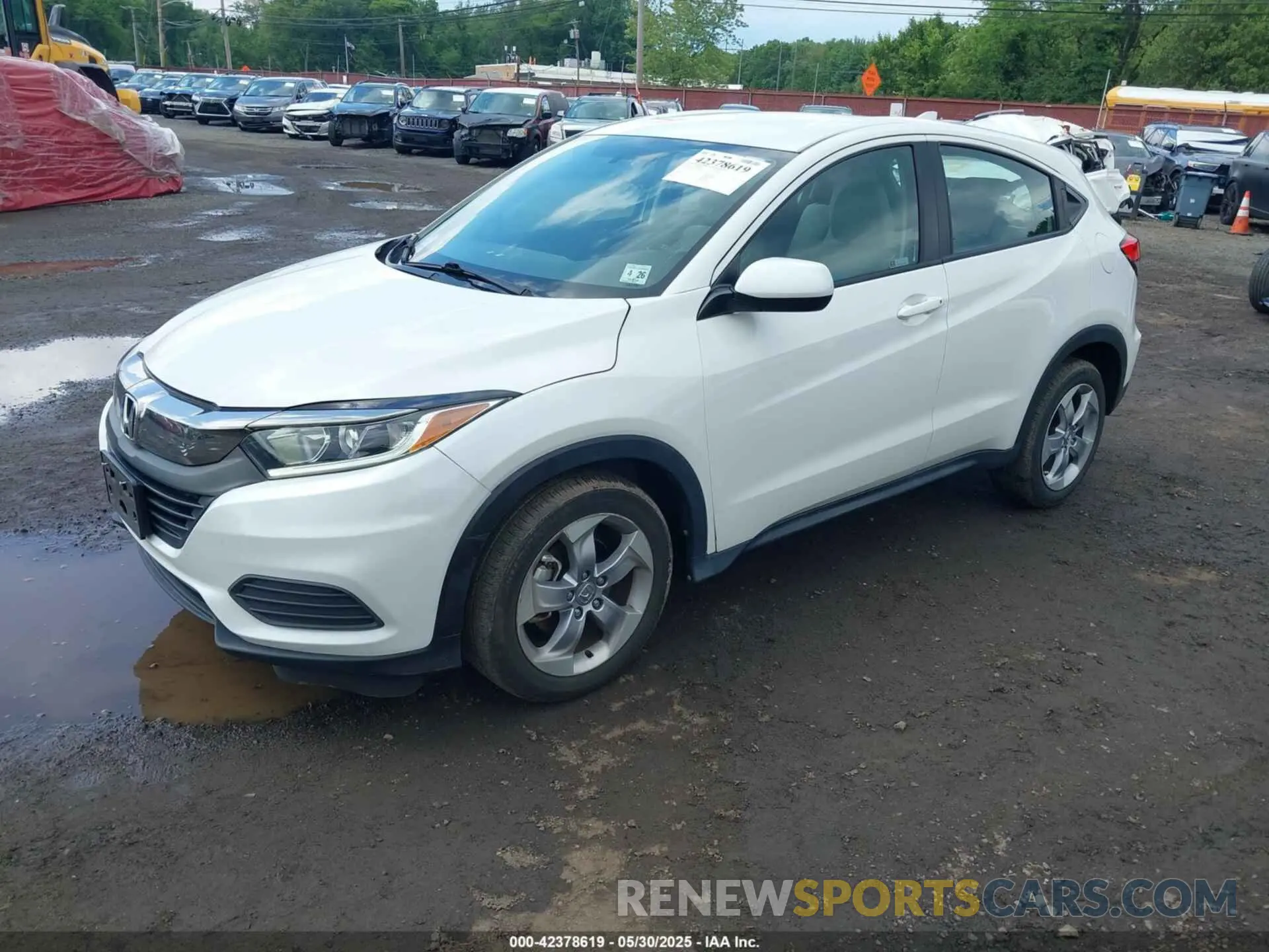 2 Фотография поврежденного автомобиля 3CZRU6H33MM713890 HONDA HR-V 2021