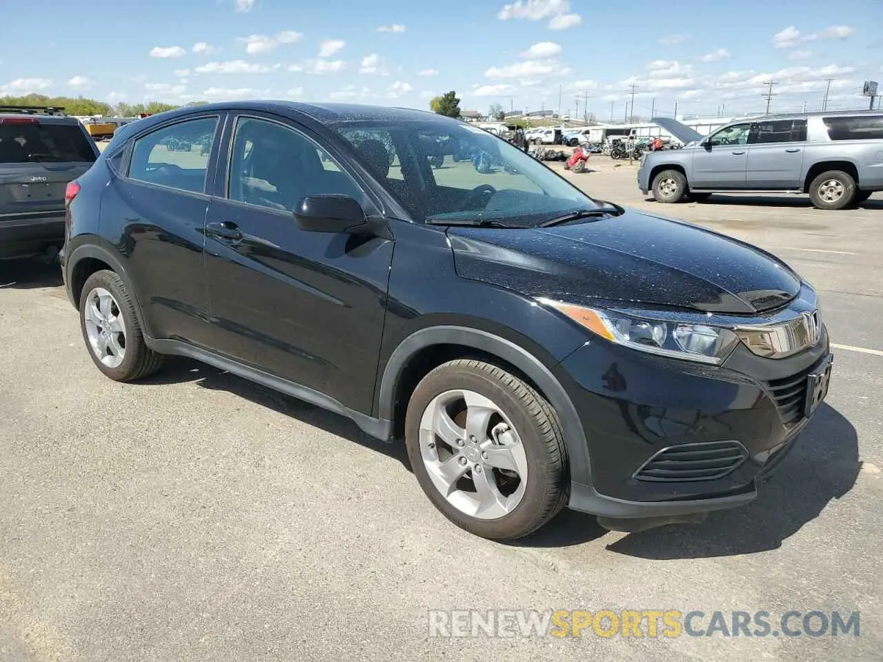 4 Фотография поврежденного автомобиля 3CZRU6H33MM753483 HONDA HR-V 2021