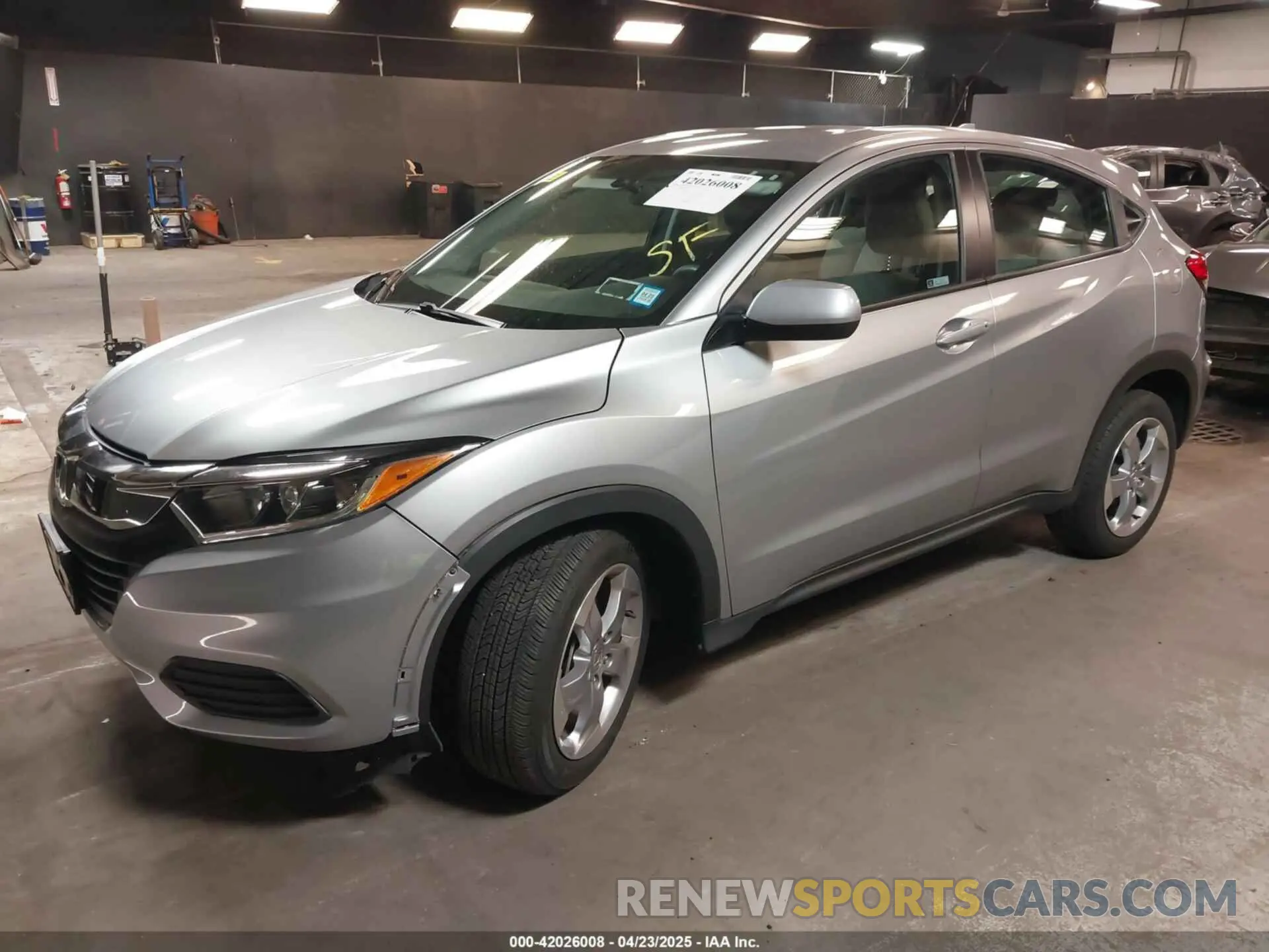 2 Photograph of a damaged car 3CZRU6H37MM718266 HONDA HR-V 2021