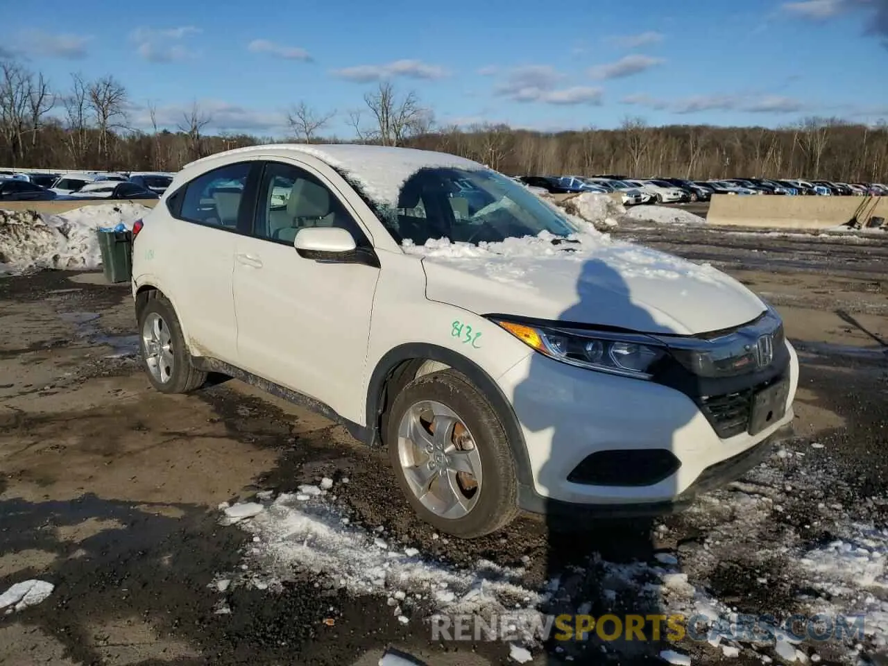 4 Фотография поврежденного автомобиля 3CZRU6H37MM719742 HONDA HR-V 2021