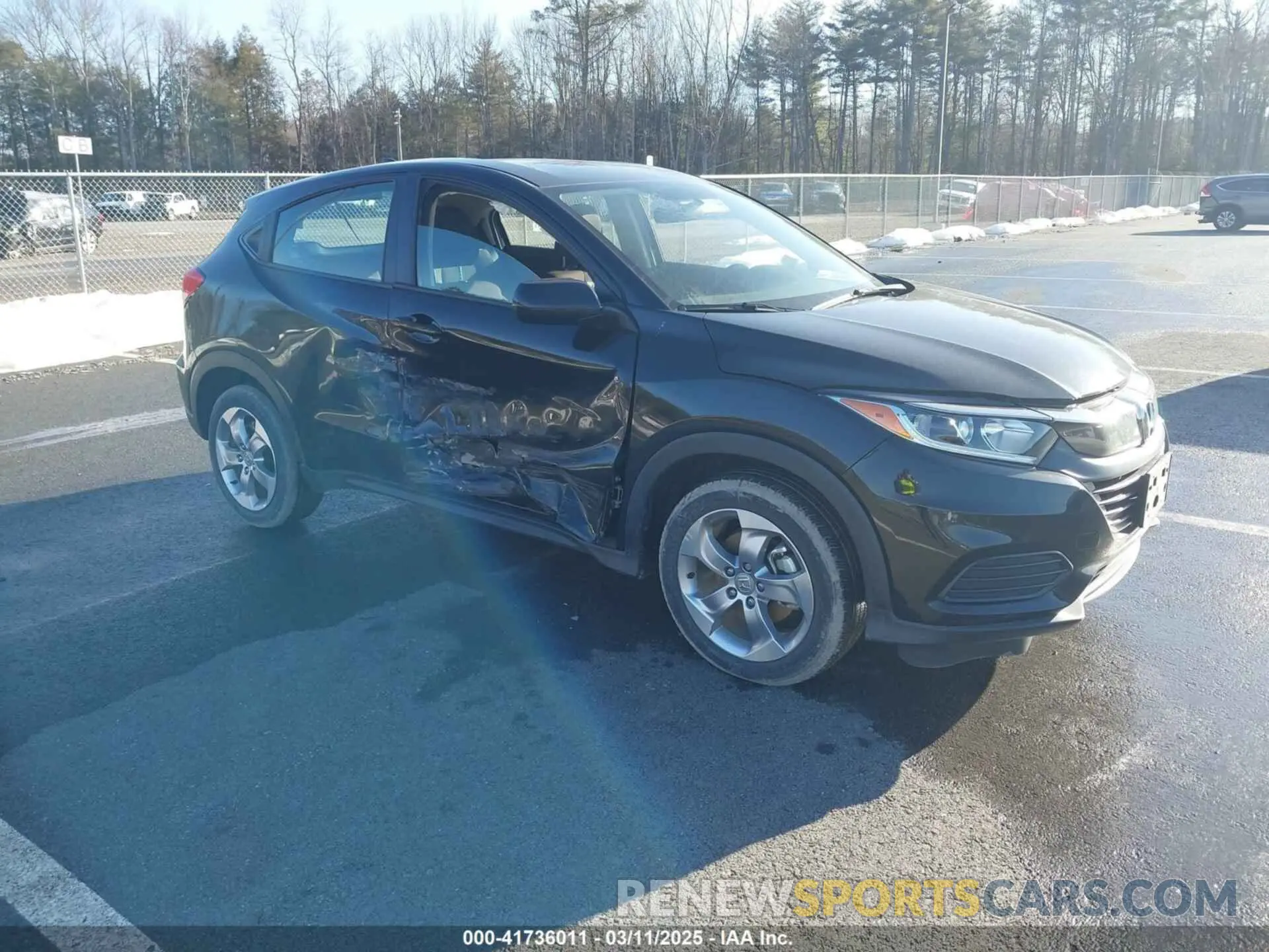 1 Photograph of a damaged car 3CZRU6H37MM738839 HONDA HR-V 2021