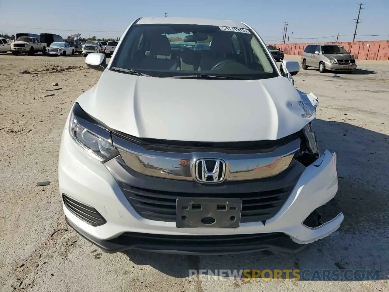 5 Photograph of a damaged car 3CZRU6H3XMM741380 HONDA HR-V 2021