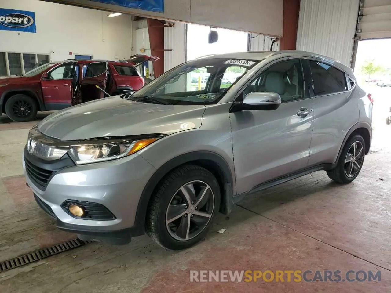 1 Photograph of a damaged car 3CZRU6H50MM714562 HONDA HR-V 2021