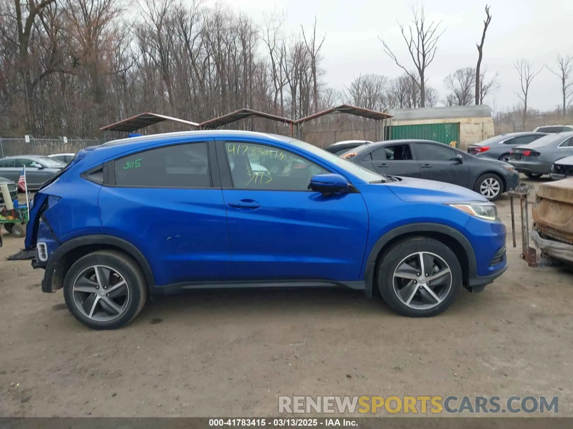 14 Photograph of a damaged car 3CZRU6H54MM718761 HONDA HR-V 2021