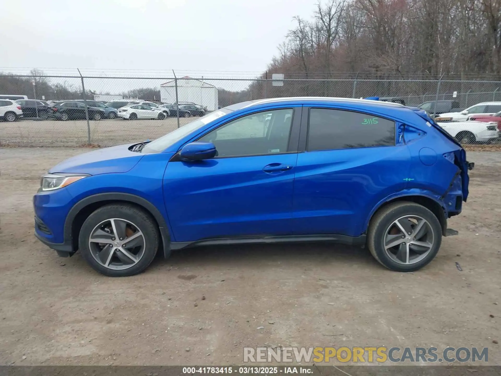 15 Photograph of a damaged car 3CZRU6H54MM718761 HONDA HR-V 2021