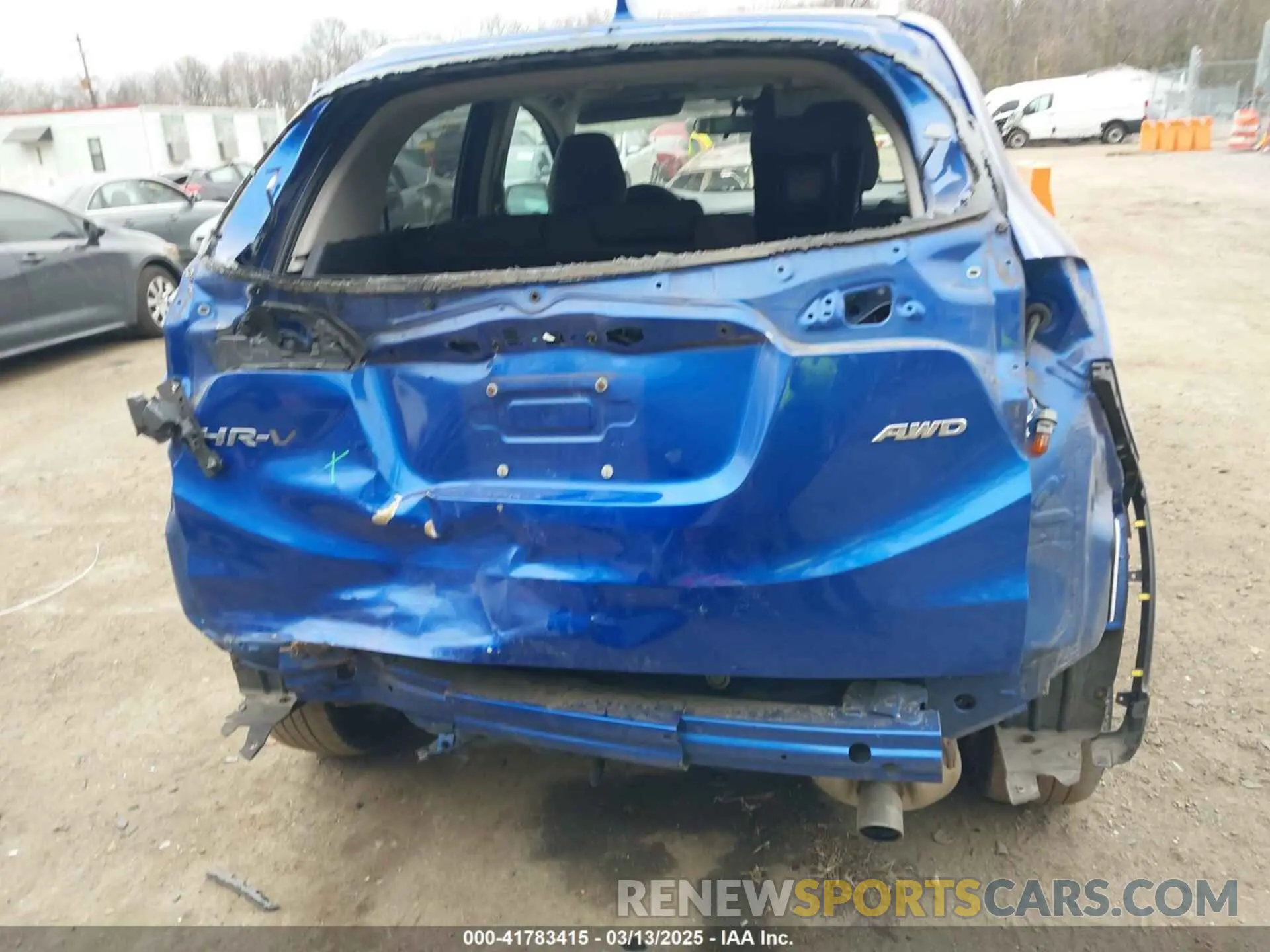 6 Photograph of a damaged car 3CZRU6H54MM718761 HONDA HR-V 2021