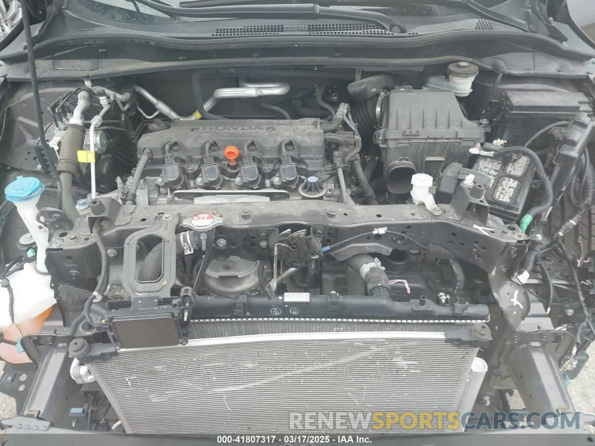 10 Photograph of a damaged car 3CZRU6H54MM726181 HONDA HR-V 2021