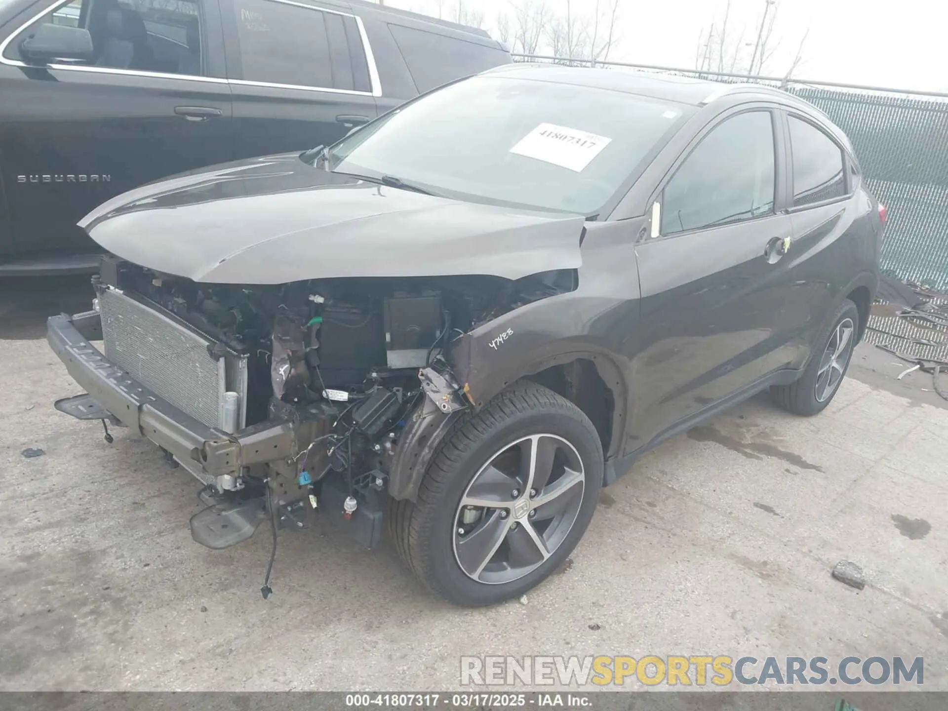 2 Photograph of a damaged car 3CZRU6H54MM726181 HONDA HR-V 2021