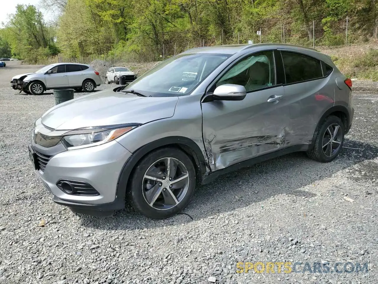 1 Photograph of a damaged car 3CZRU6H54MM735897 HONDA HR-V 2021