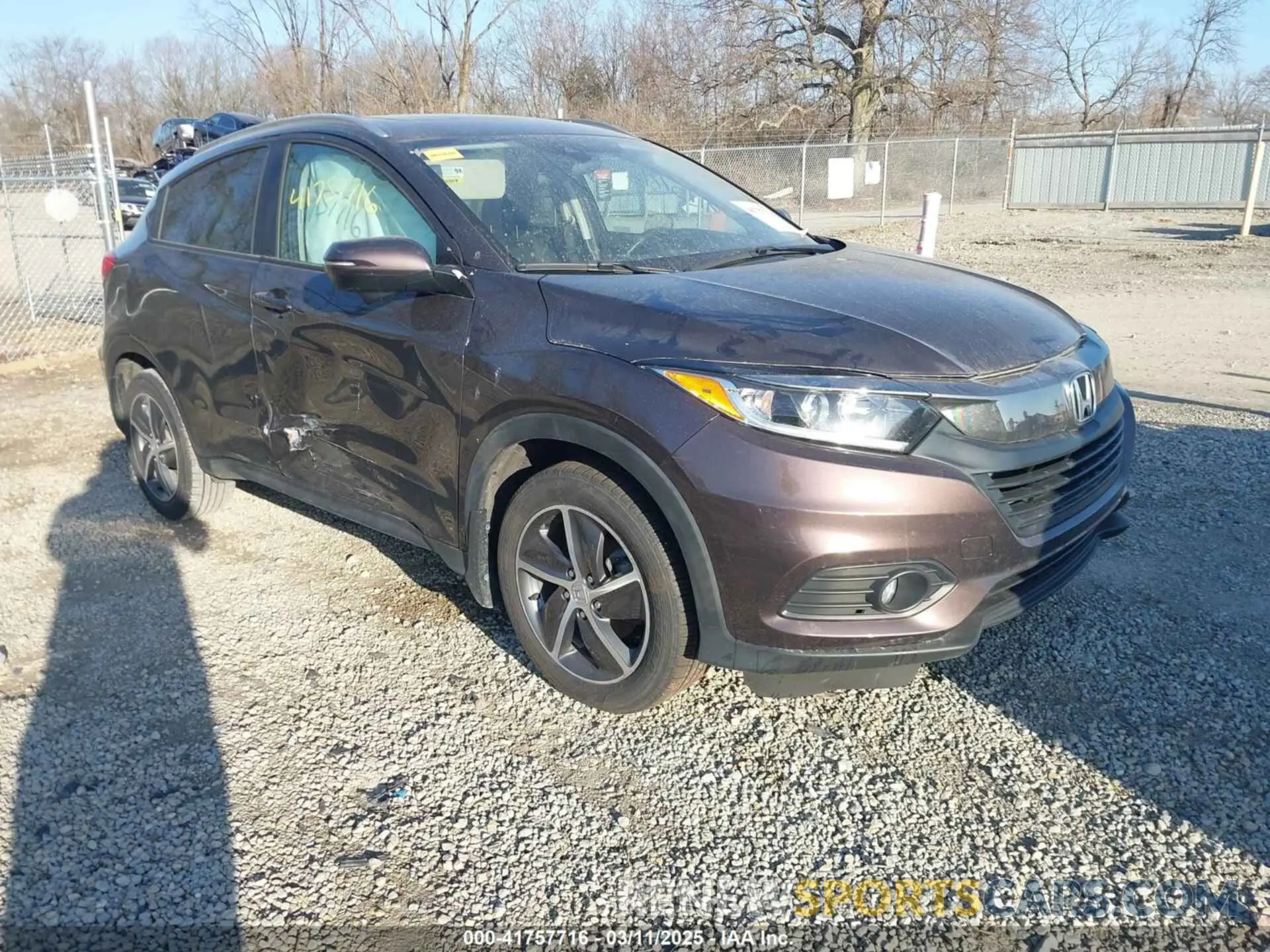 1 Фотография поврежденного автомобиля 3CZRU6H54MM748522 HONDA HR-V 2021