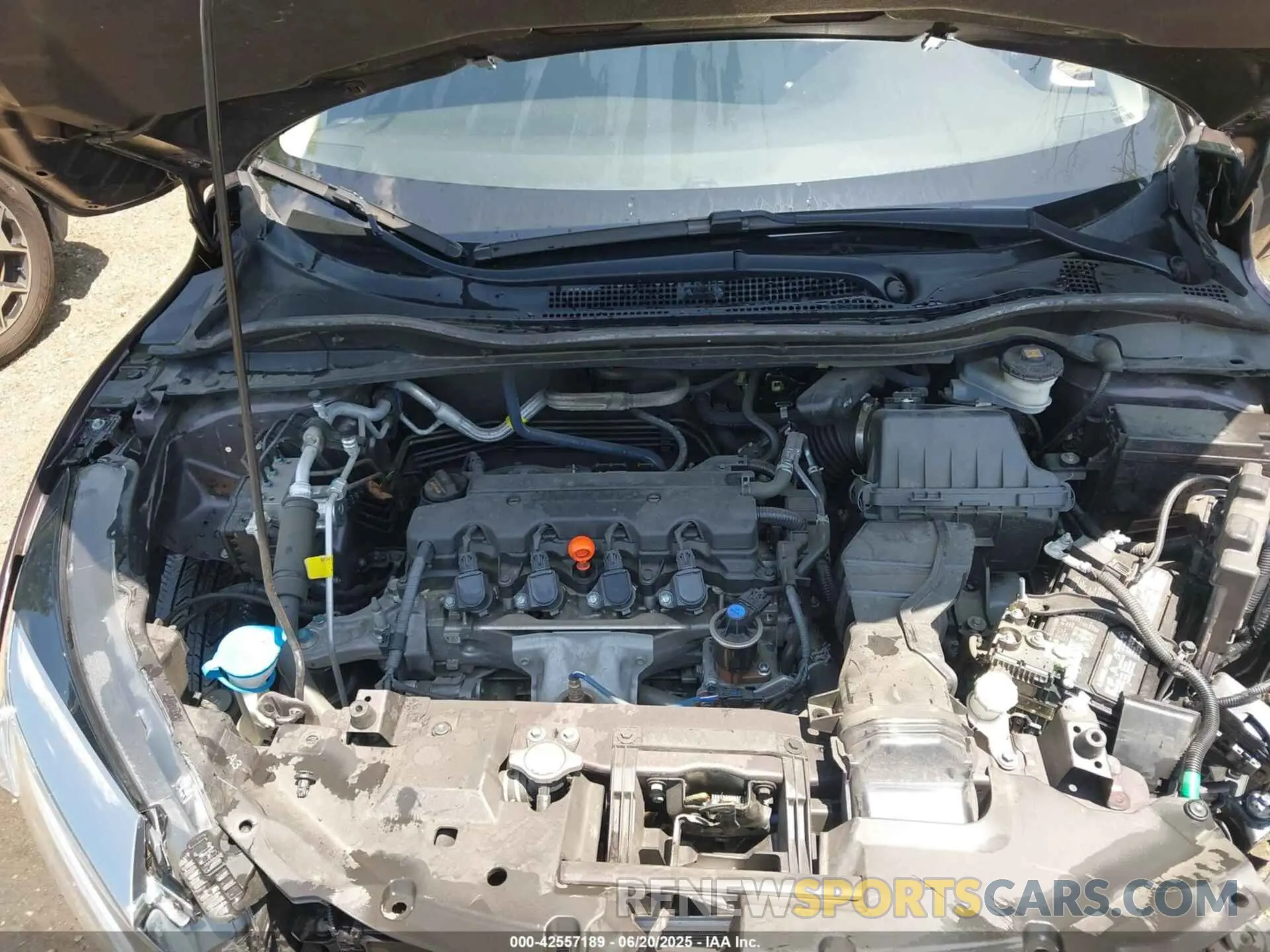 10 Photograph of a damaged car 3CZRU6H55MM726187 HONDA HR-V 2021