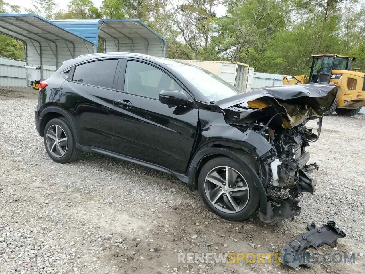 4 Photograph of a damaged car 3CZRU6H56MM717952 HONDA HR-V 2021