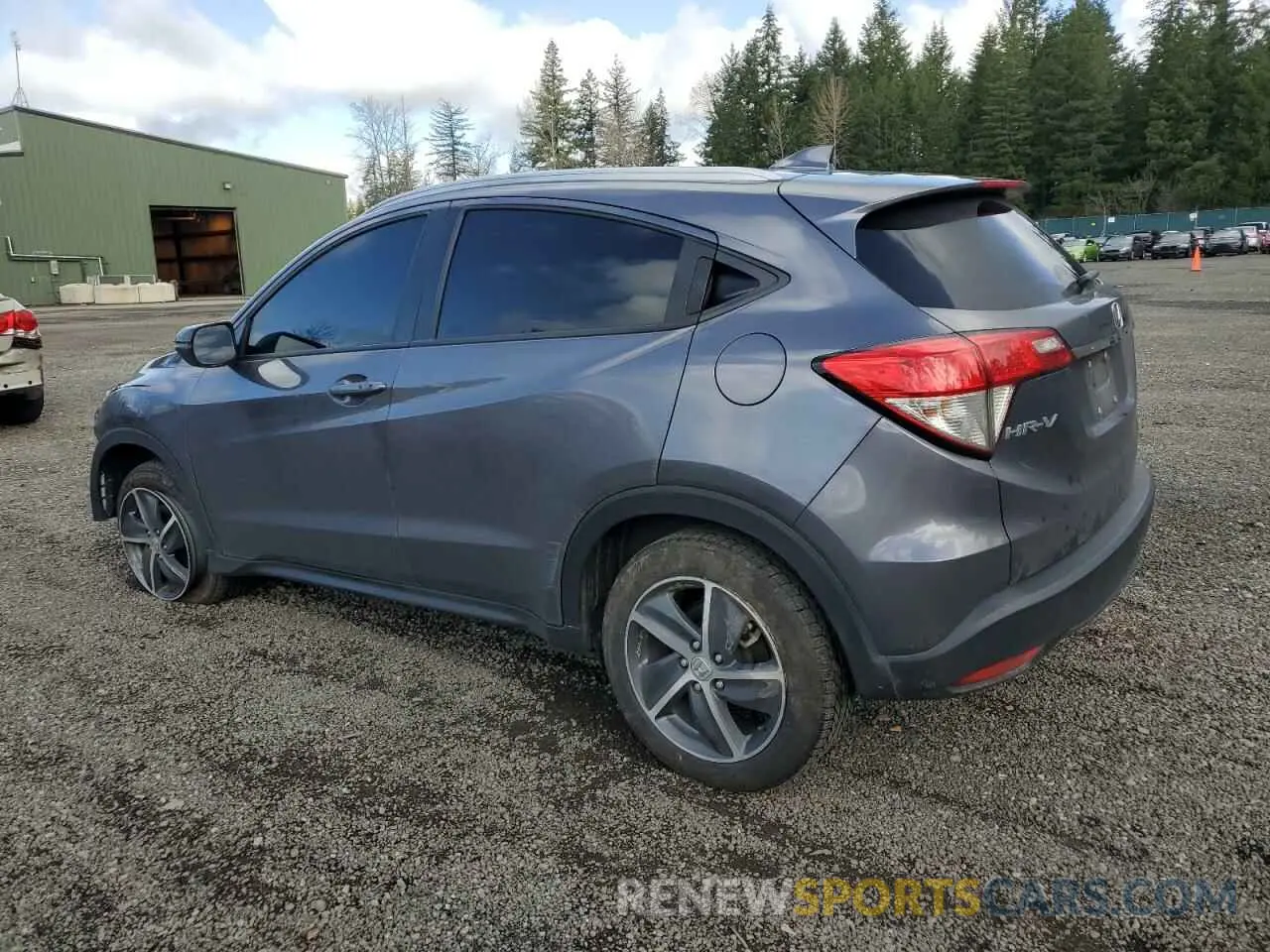 2 Photograph of a damaged car 3CZRU6H57MM706703 HONDA HR-V 2021