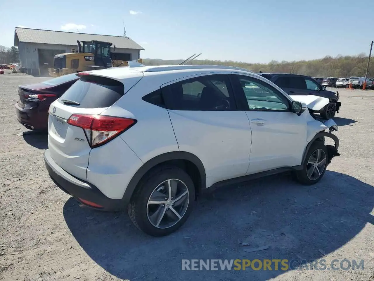 3 Photograph of a damaged car 3CZRU6H57MM717376 HONDA HR-V 2021