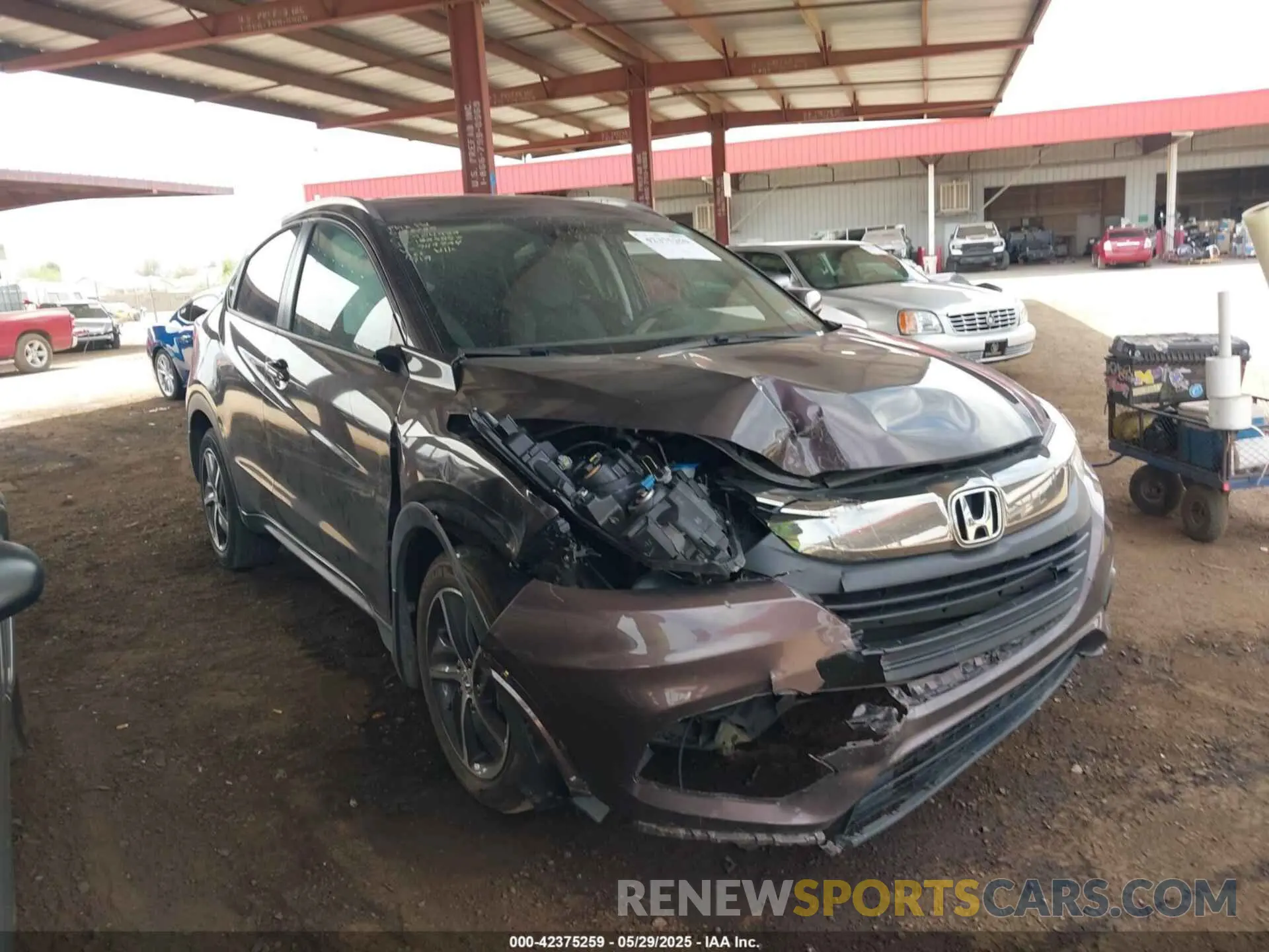 6 Photograph of a damaged car 3CZRU6H59MM749794 HONDA HR-V 2021