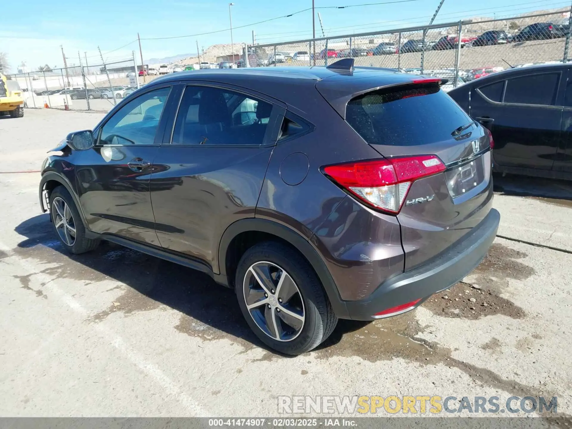 3 Фотография поврежденного автомобиля 3CZRU6H59MM749827 HONDA HR-V 2021