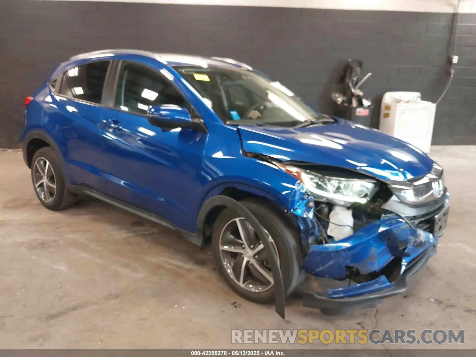 1 Photograph of a damaged car 3CZRU6H5XMM720692 HONDA HR-V 2021