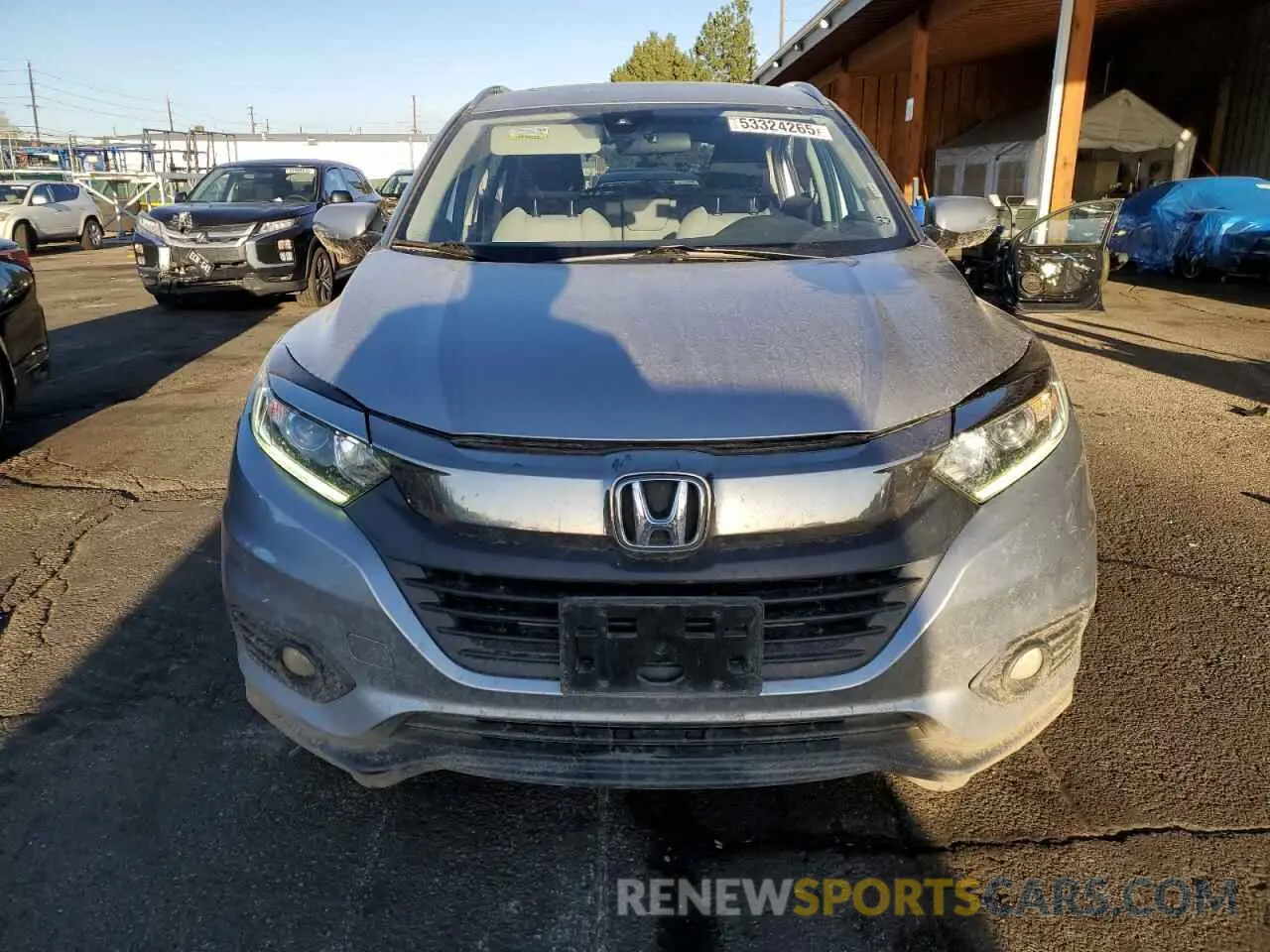 5 Photograph of a damaged car 3CZRU6H5XMM744510 HONDA HR-V 2021