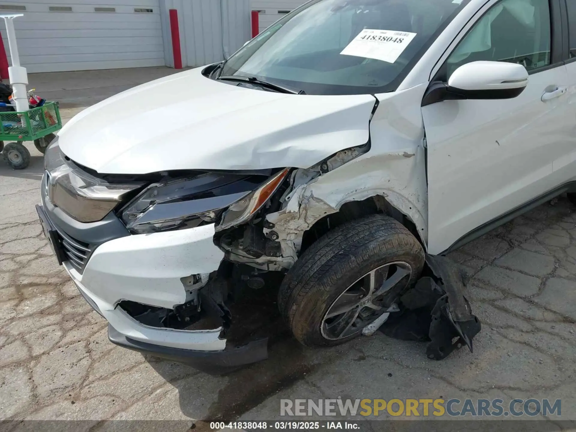 6 Фотография поврежденного автомобиля 3CZRU6H72MM739898 HONDA HR-V 2021
