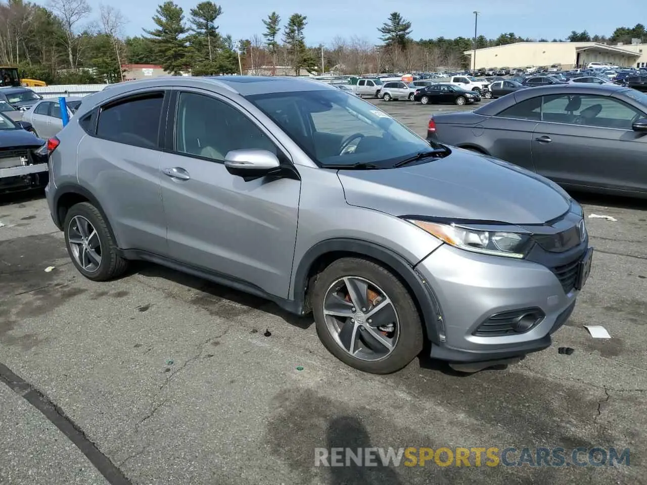 4 Photograph of a damaged car 3CZRU6H73MM736539 HONDA HR-V 2021