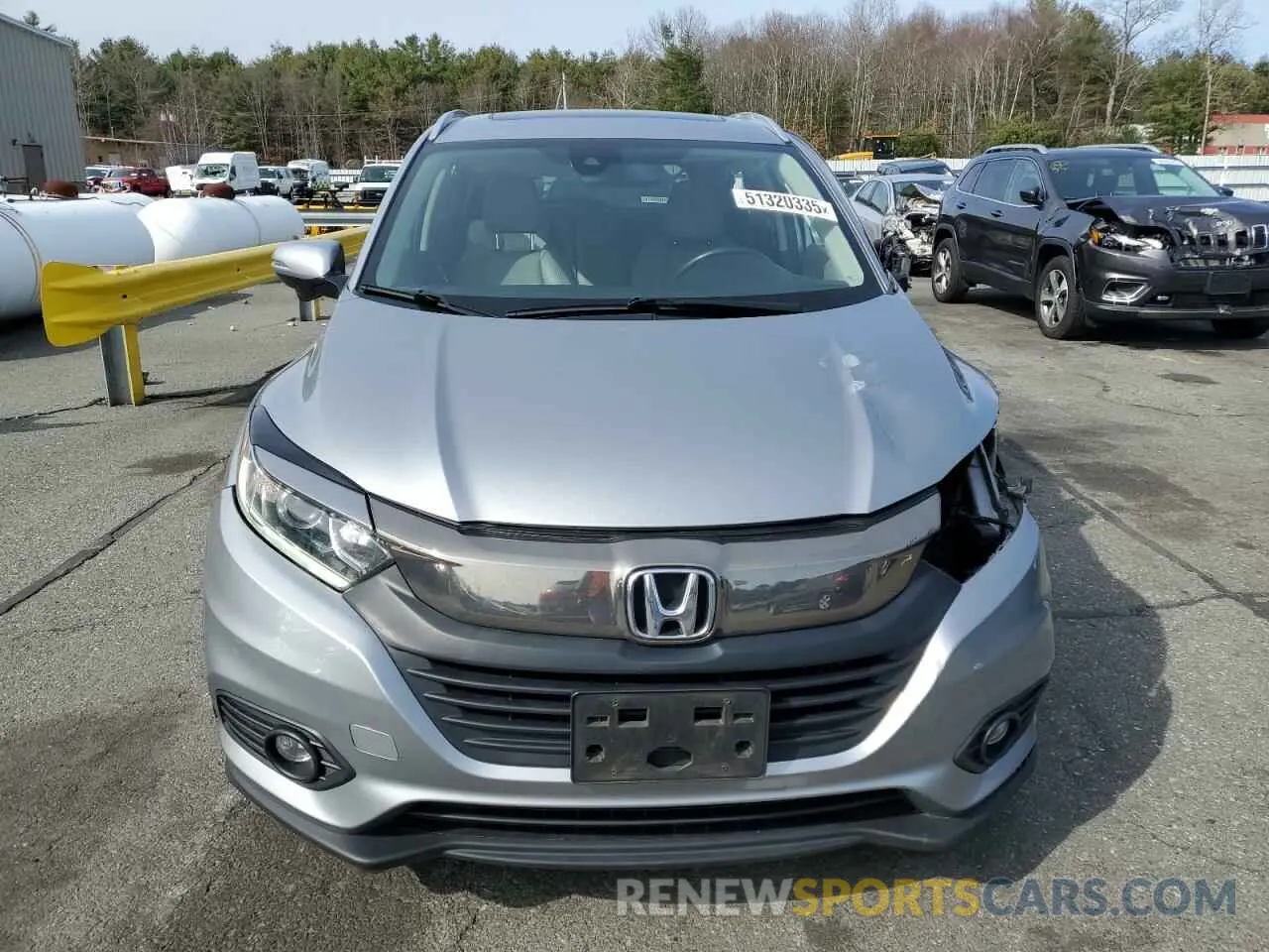 5 Photograph of a damaged car 3CZRU6H73MM736539 HONDA HR-V 2021