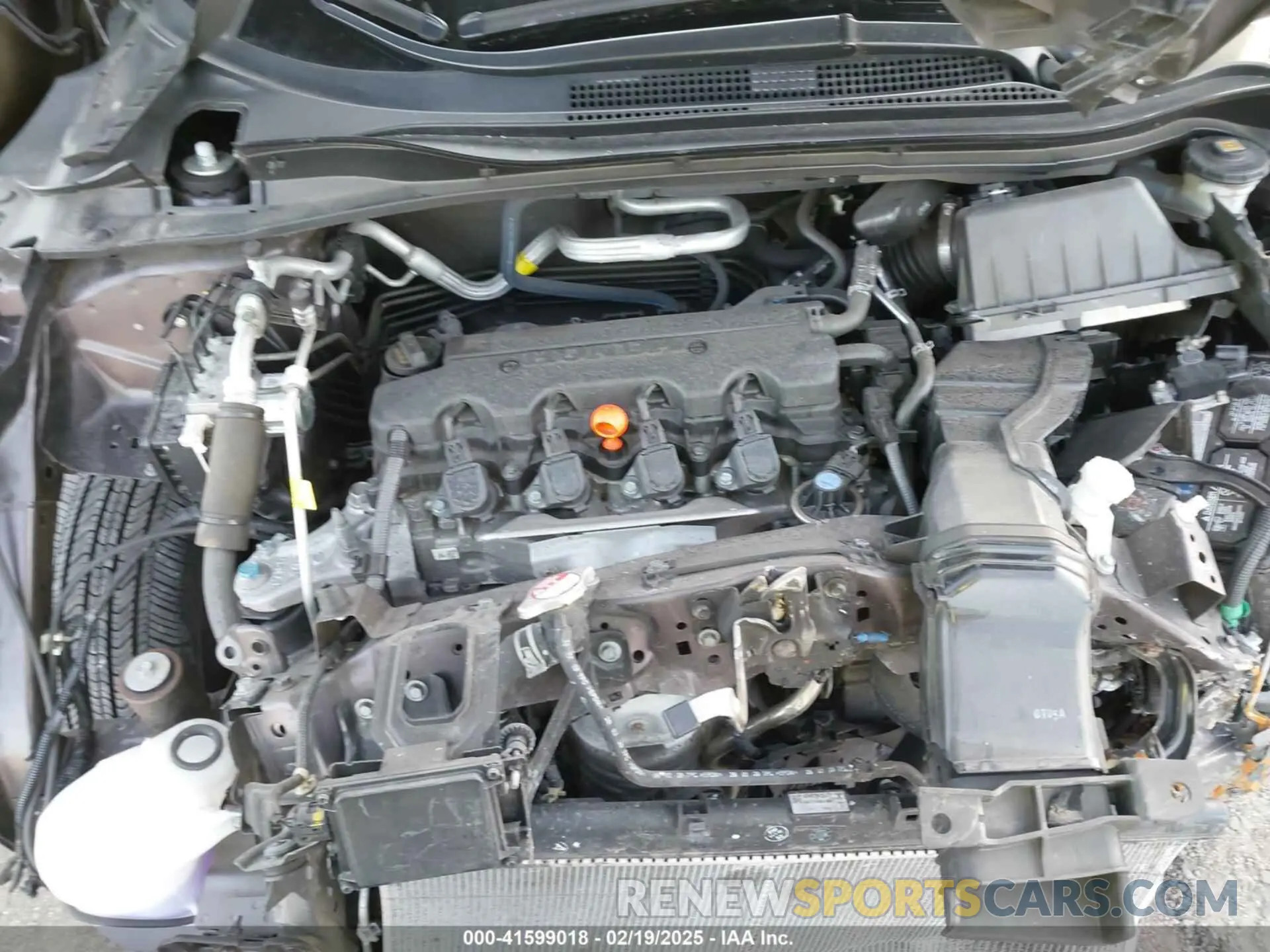 10 Photograph of a damaged car 3CZRU6H74MM711519 HONDA HR-V 2021